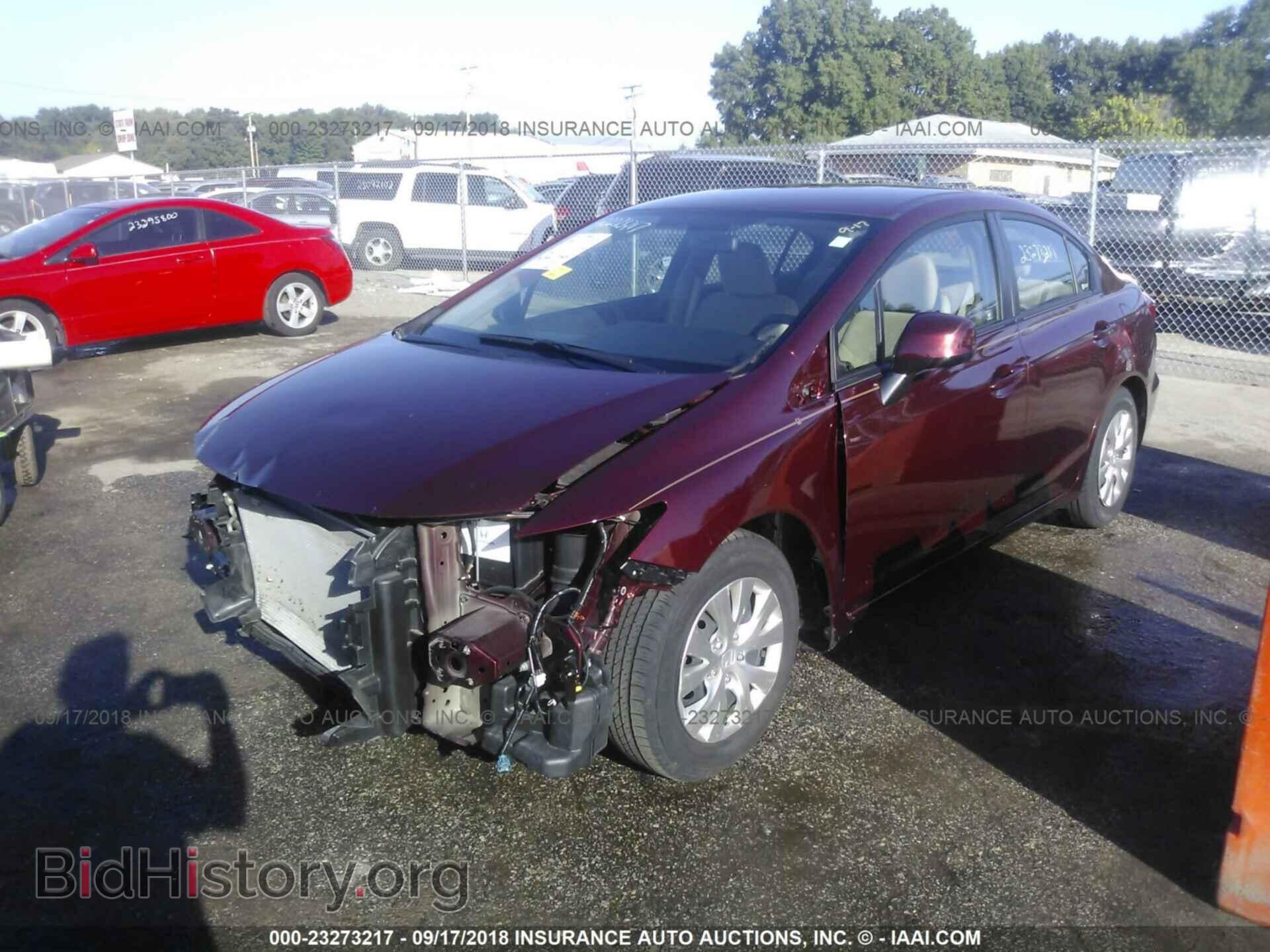 2012 Honda Civic - VIN: 19XFB2F55CE078272 - Photo 2