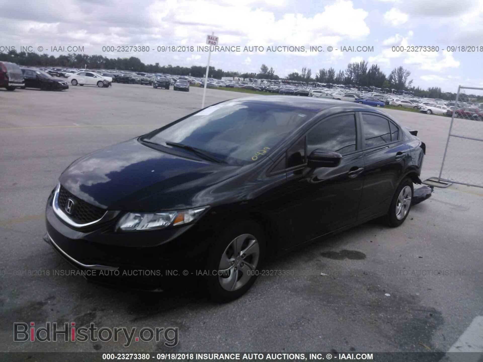 2014 Honda Civic - VIN: 19XFB2F59EE010429 - Фото 2