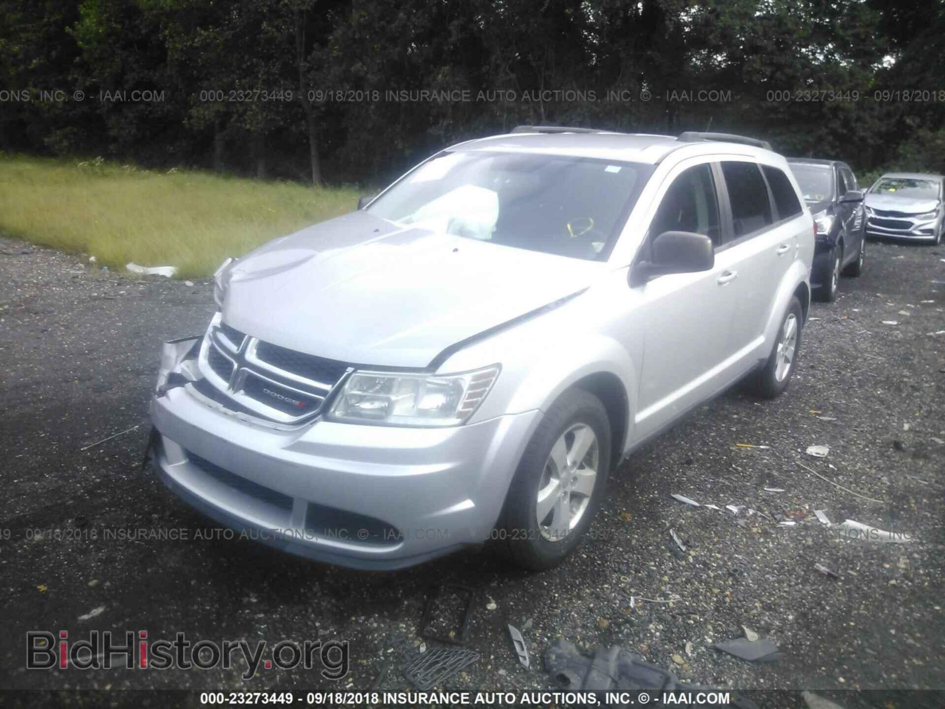 2013 Dodge Journey - VIN: 3C4PDCAB3DT587579 - Фото 2