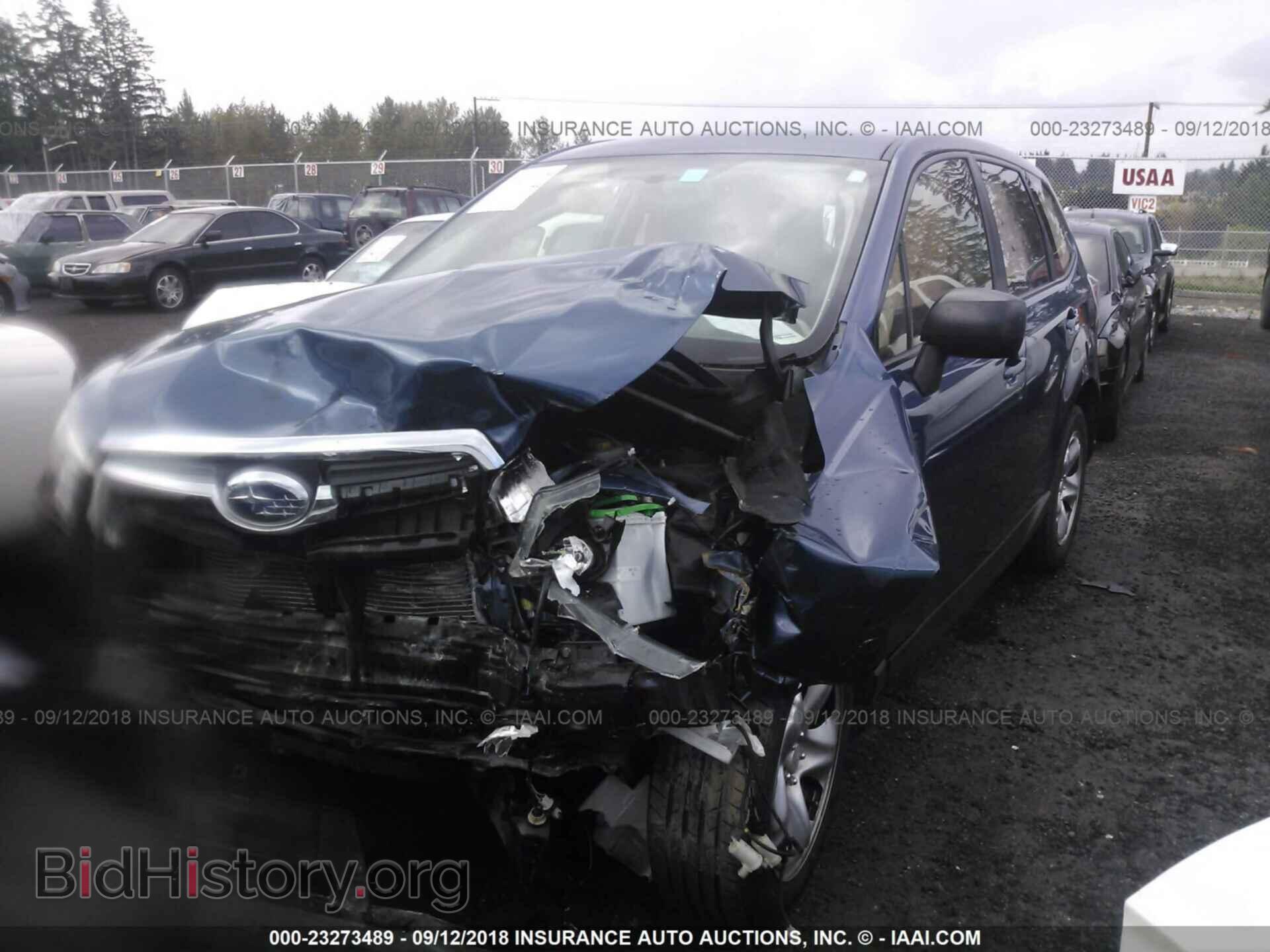2014 Subaru Forester - VIN: JF2SJAACXEH502027 - Фото 2
