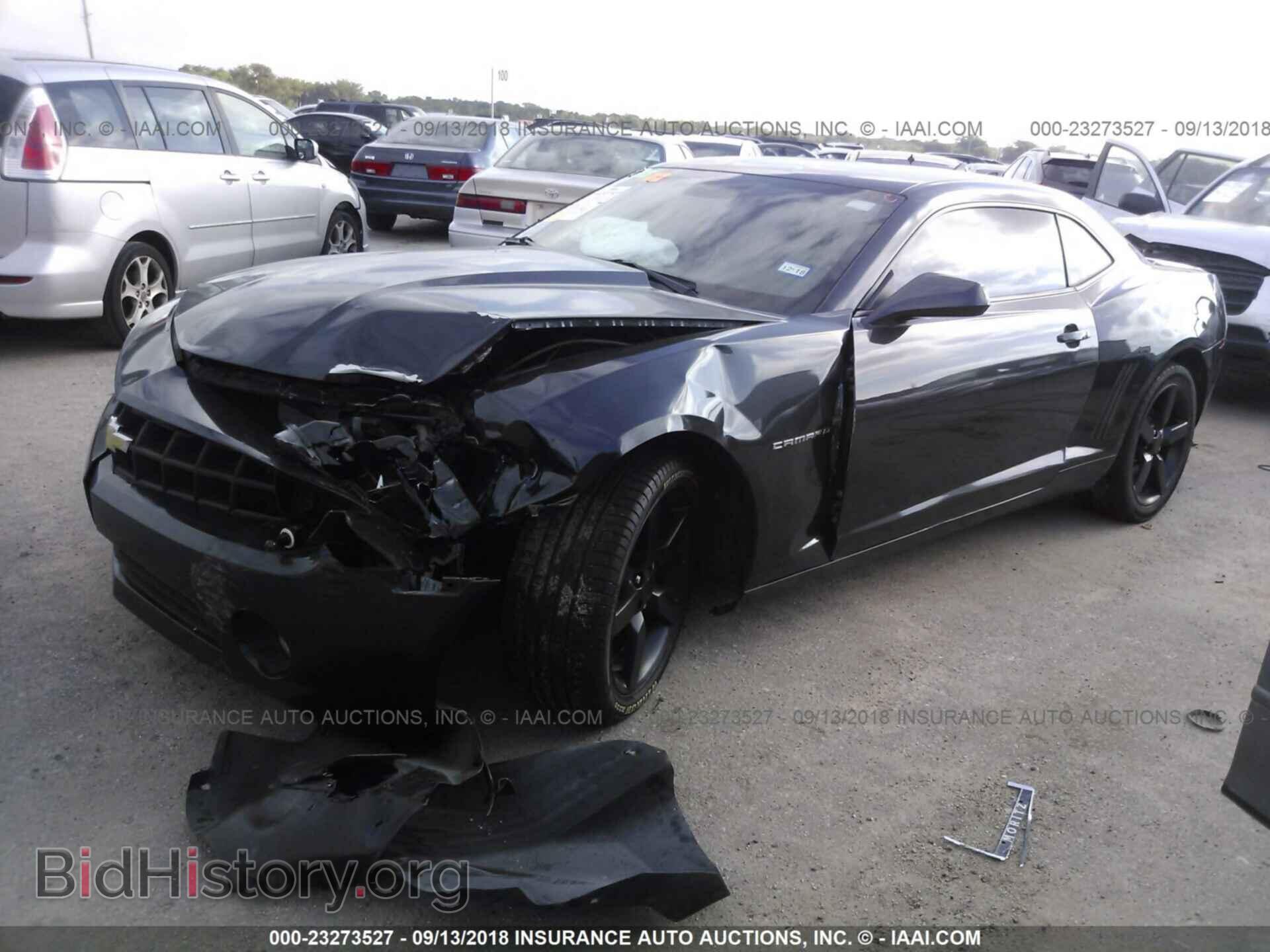 2013 Chevrolet Camaro - VIN: 2G1FC1E37D9189387 - Фото 2