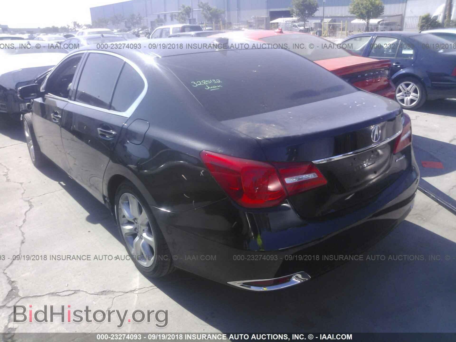 2014 Acura Rlx - VIN: JH4KC1F3XEC002690 - Фото 3