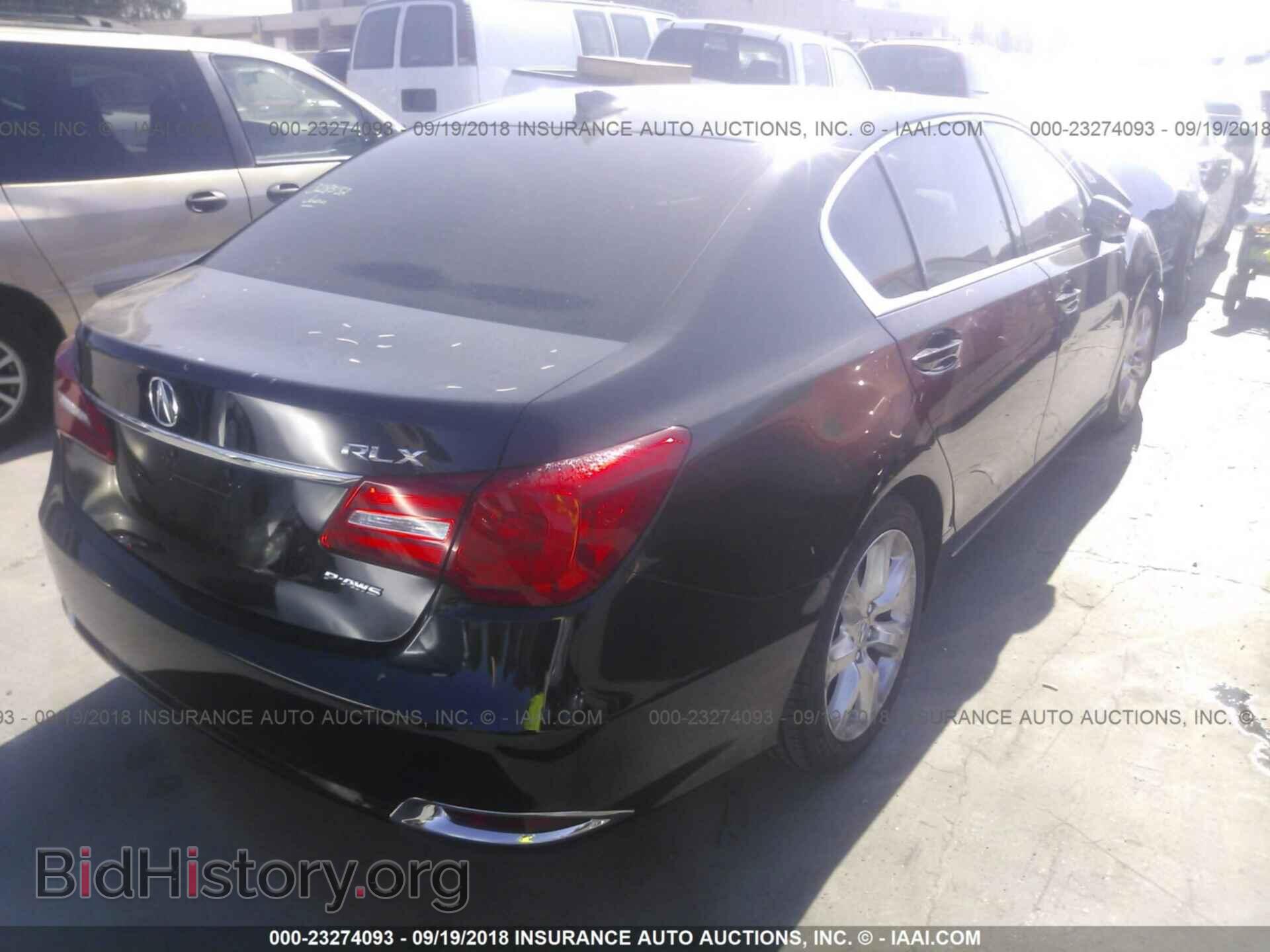 2014 Acura Rlx - VIN: JH4KC1F3XEC002690 - Фото 4