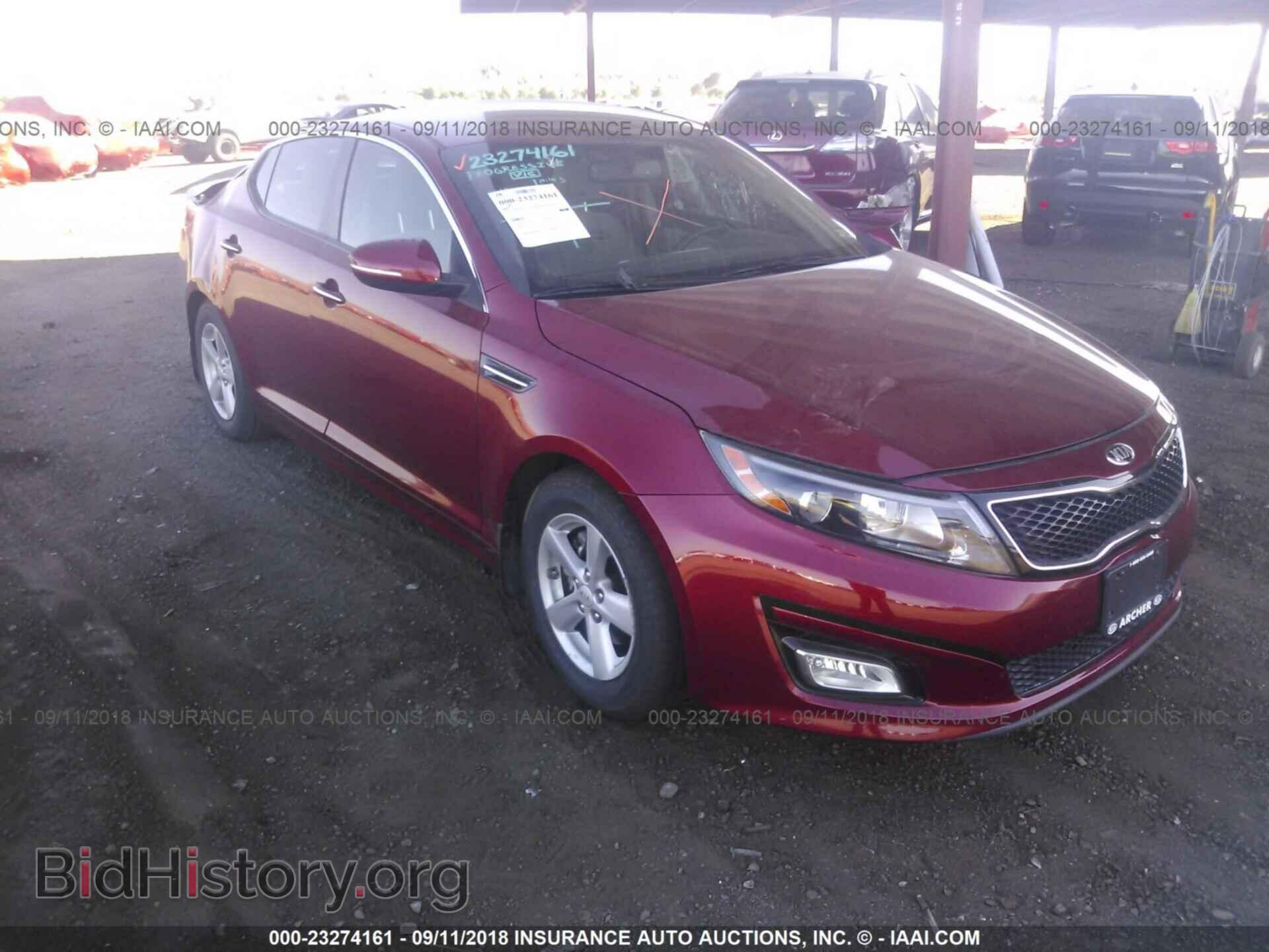 Фотография 5XXGM4A72EG336891 - Kia Optima 2014
