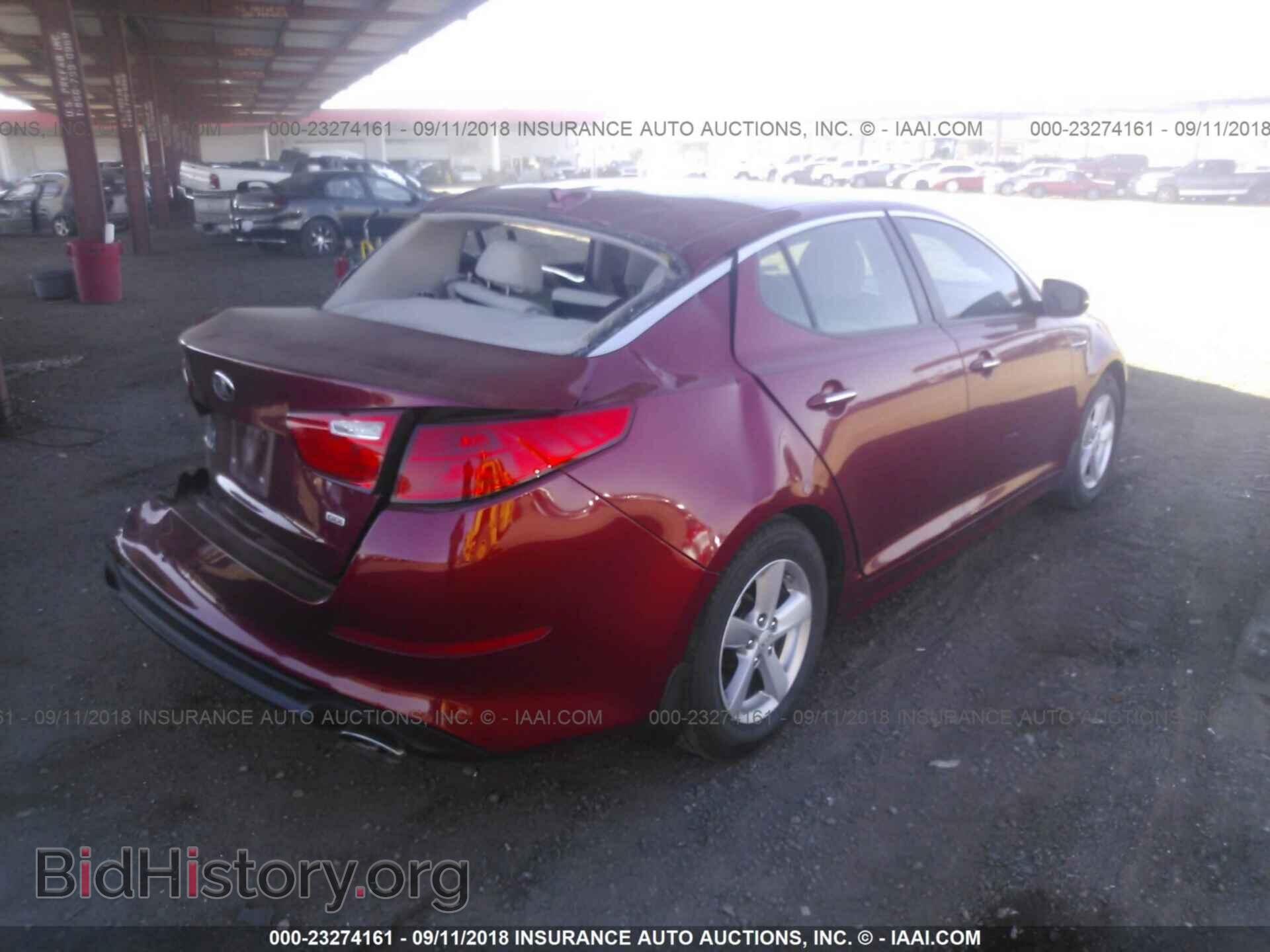 2014 Kia Optima - VIN: 5XXGM4A72EG336891 - Photo 4
