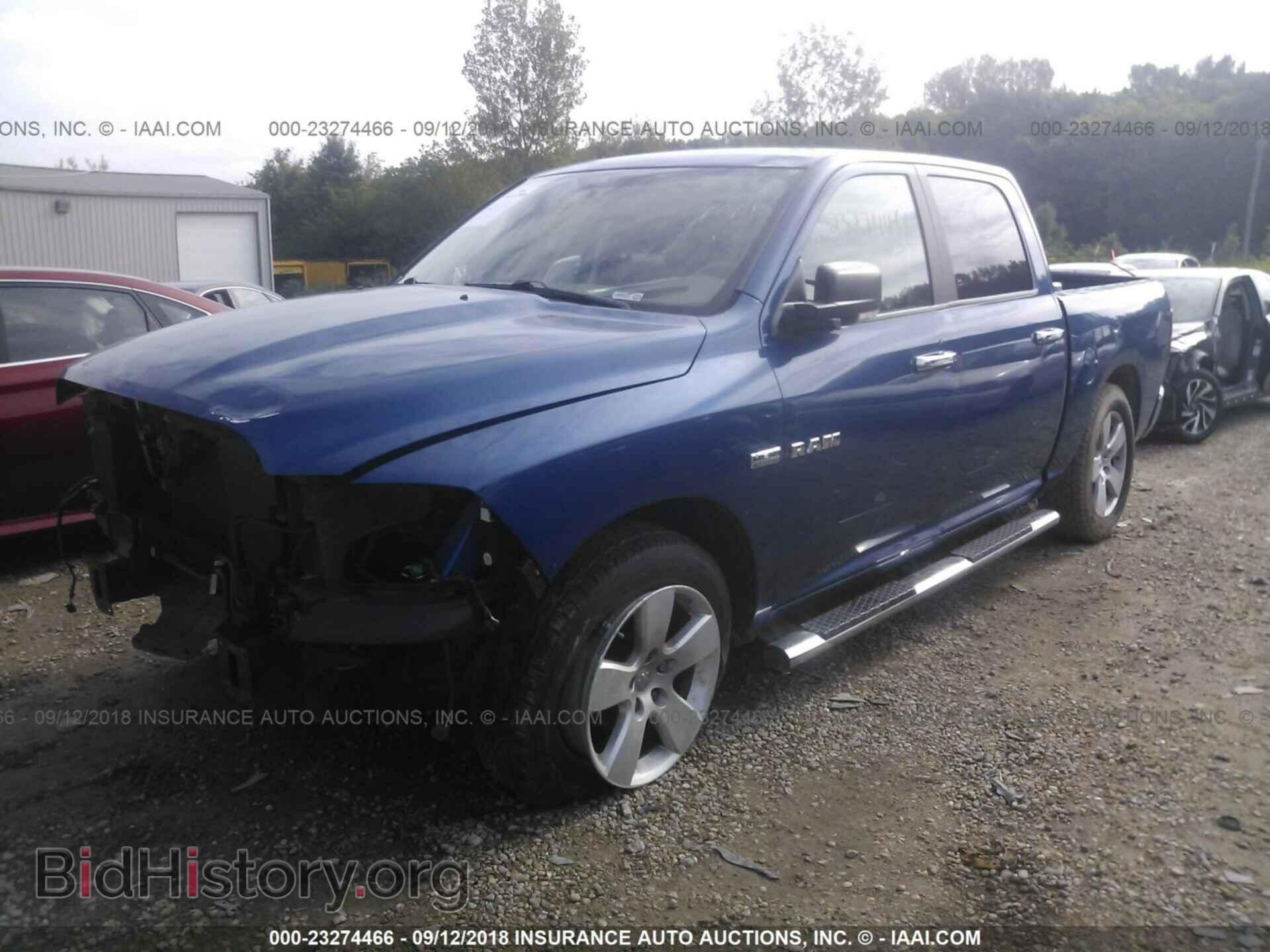 2009 DODGE RAM 1500 - VIN: 1D3HB13T79S749685 - Фото 2