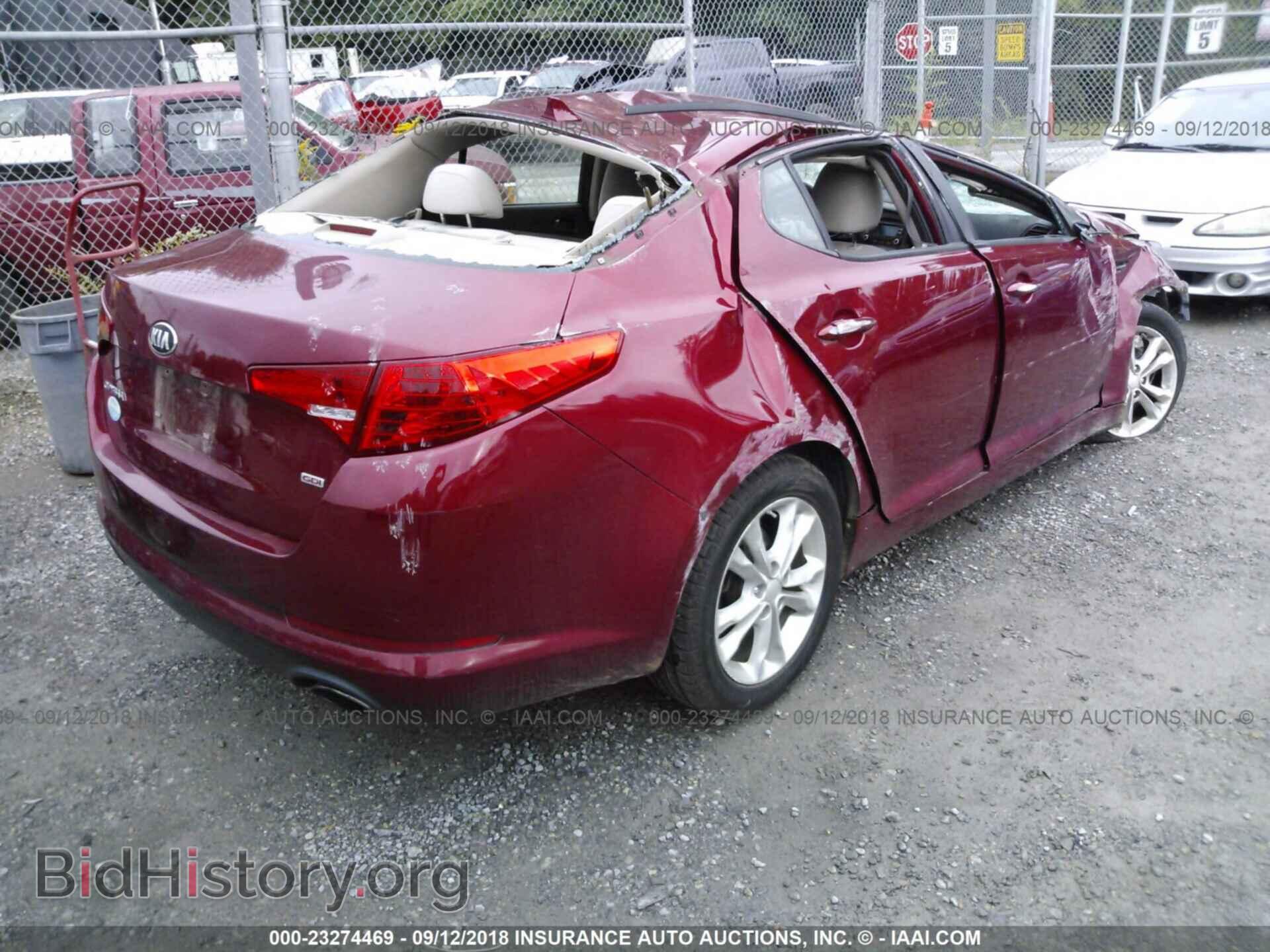 2013 Kia Optima - VIN: 5XXGM4A77DG215160 - Photo 4
