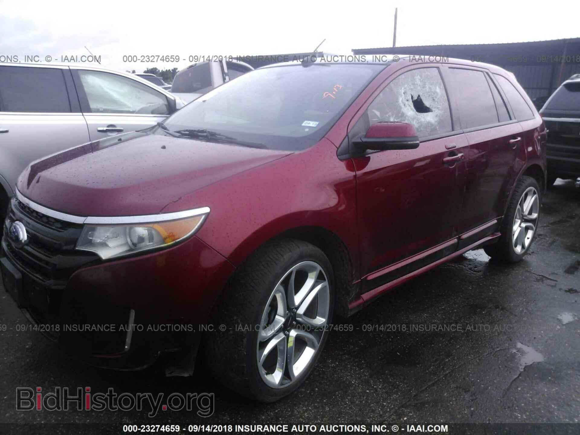 2013 Ford Edge - VIN: 2FMDK3AK7DBA21599 - Фото 2