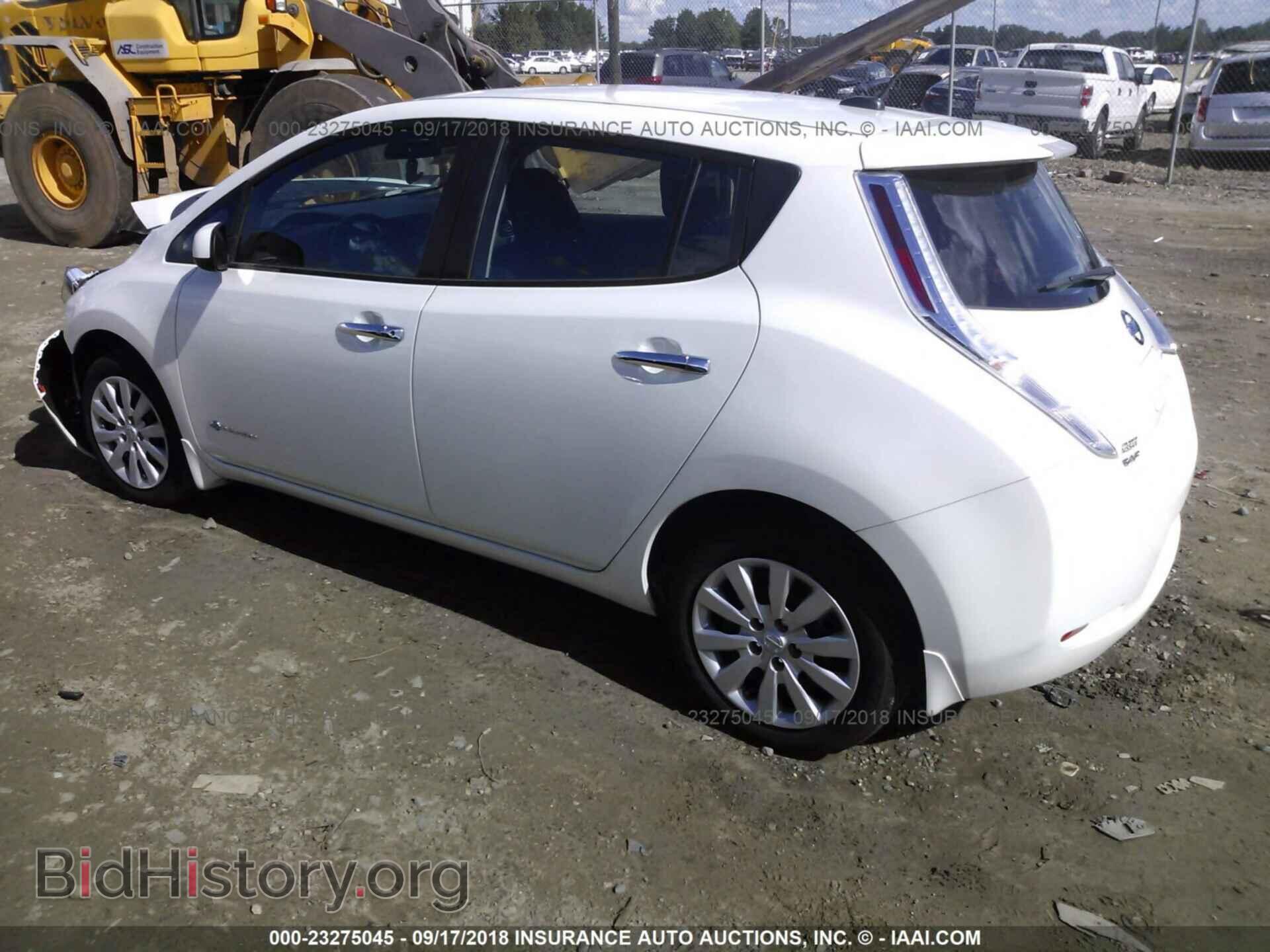 2015 Nissan Leaf - VIN: 1N4AZ0CP2FC330917 - Фото 3