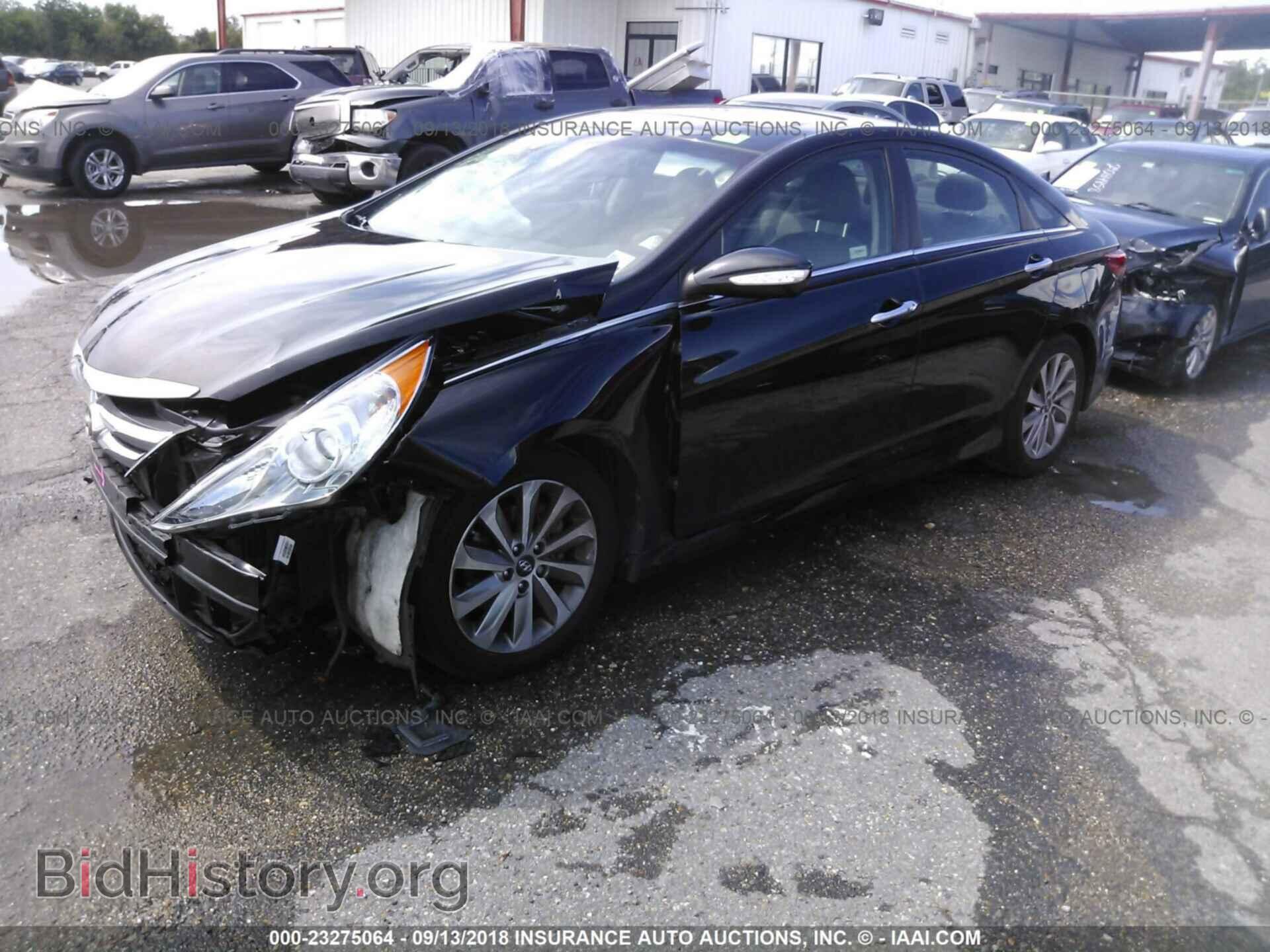 2014 HYUNDAI SONATA - VIN: 5NPEC4AC9EH871244 - Фото 2