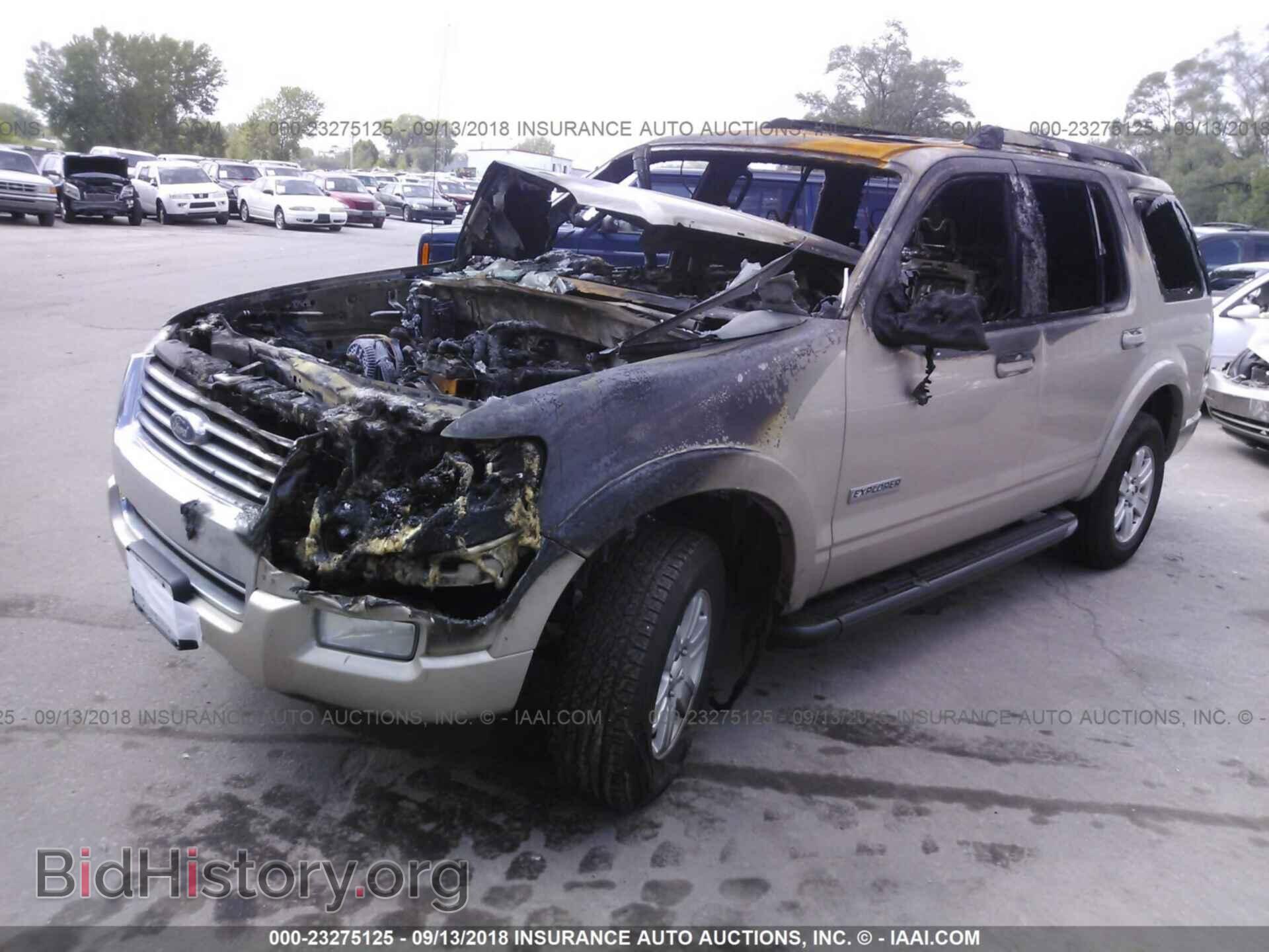 2007 FORD EXPLORER - VIN: 1FMEU73E77UB82773 - Фото 2