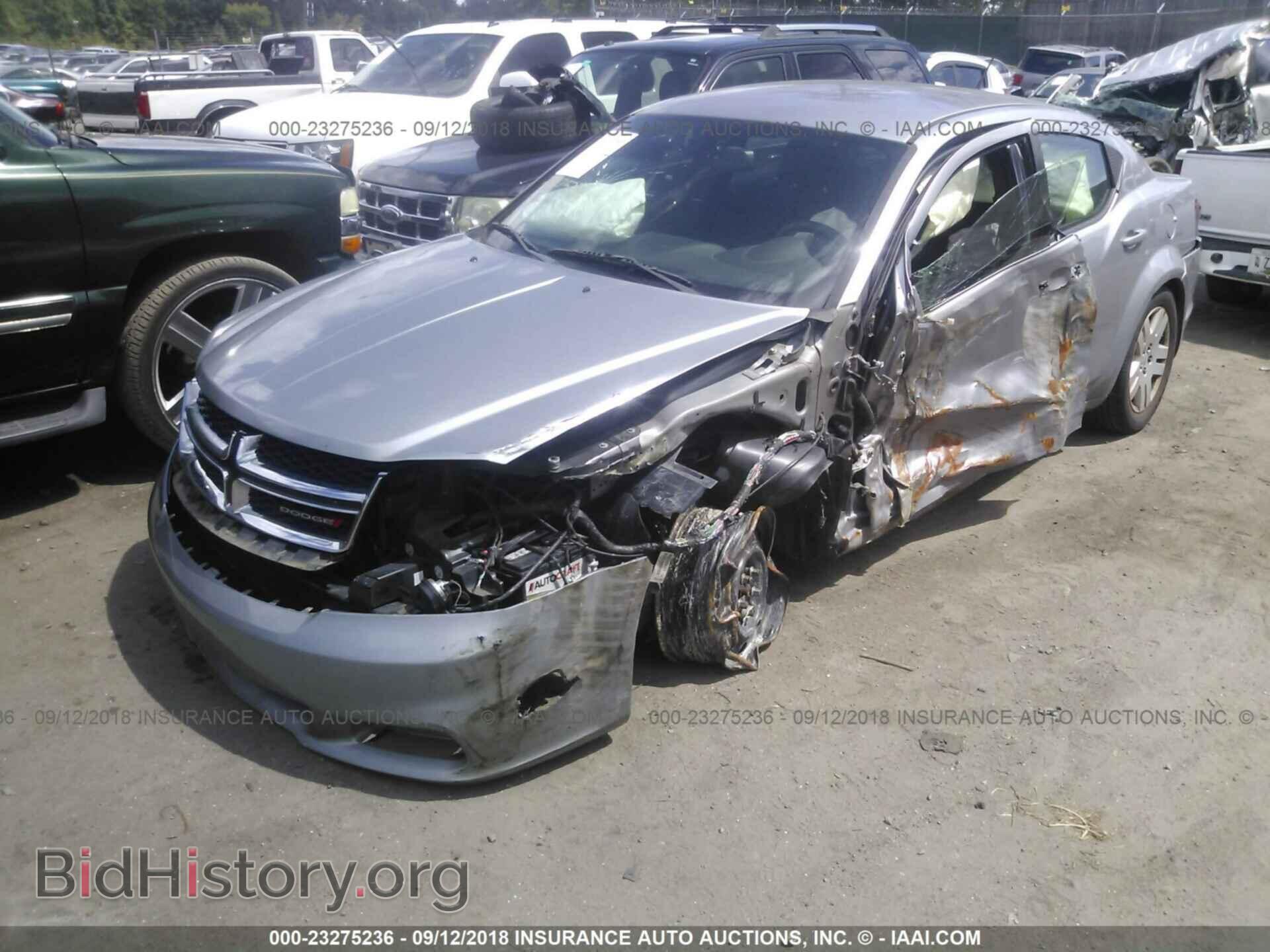 2013 Dodge Avenger - VIN: 1C3CDZAB2DN720581 - Фото 2