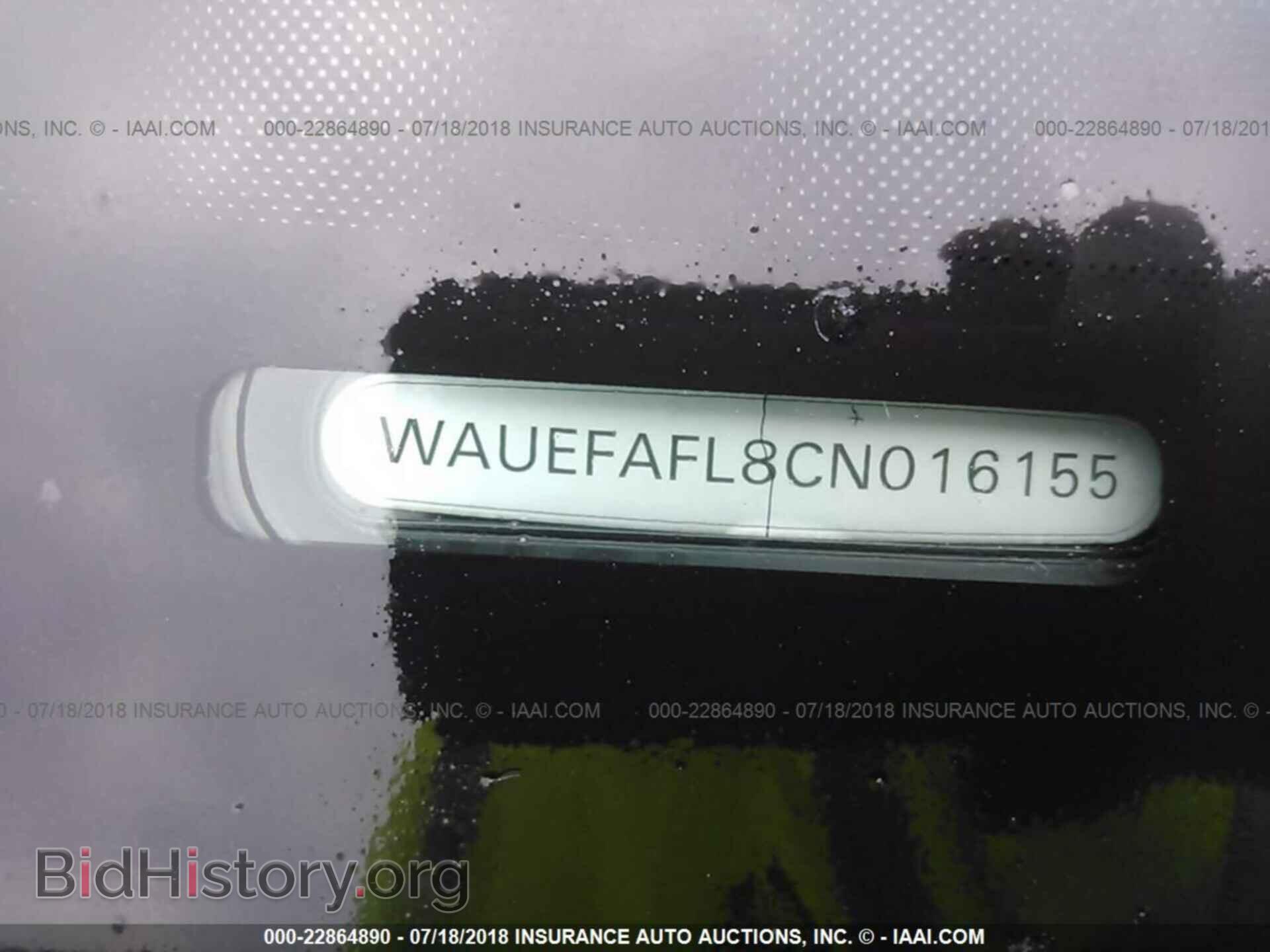 2012 AUDI A4 - VIN: WAUEFAFL8CN016155 - Фото 9
