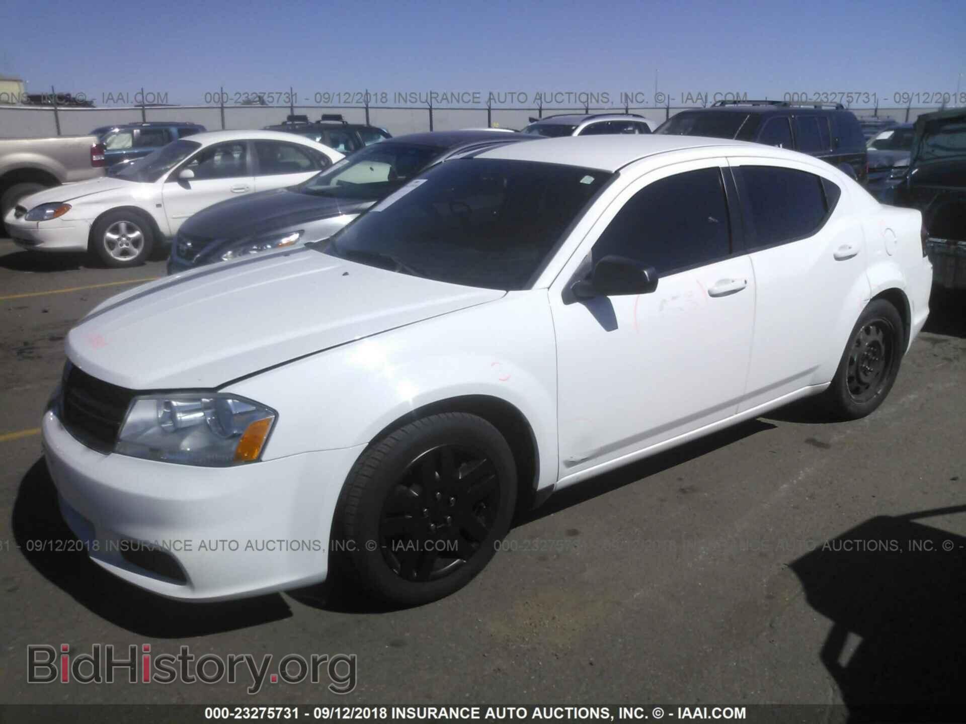 2014 Dodge Avenger - VIN: 1C3CDZAG0EN130134 - Фото 2