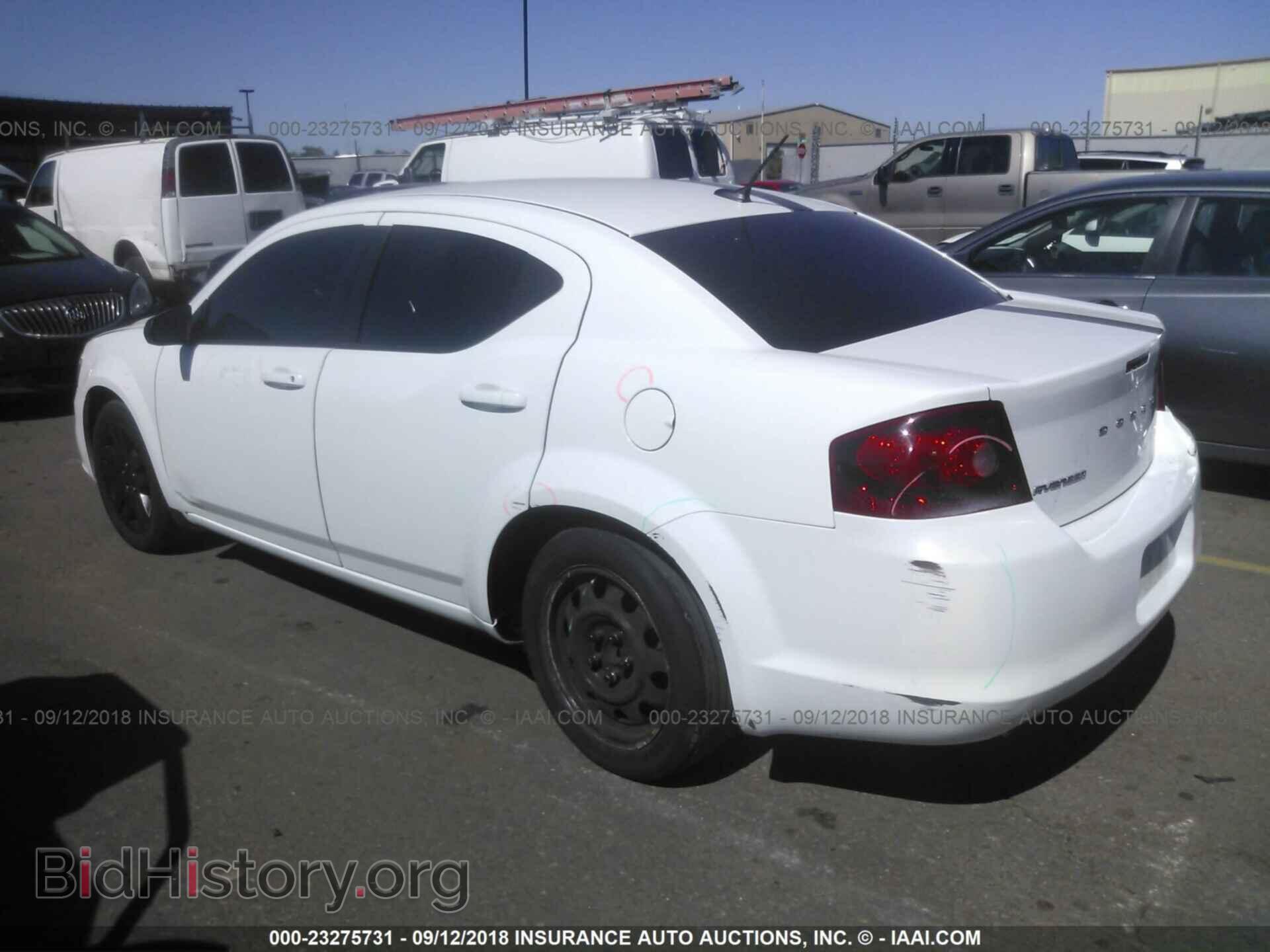 2014 Dodge Avenger - VIN: 1C3CDZAG0EN130134 - Фото 3