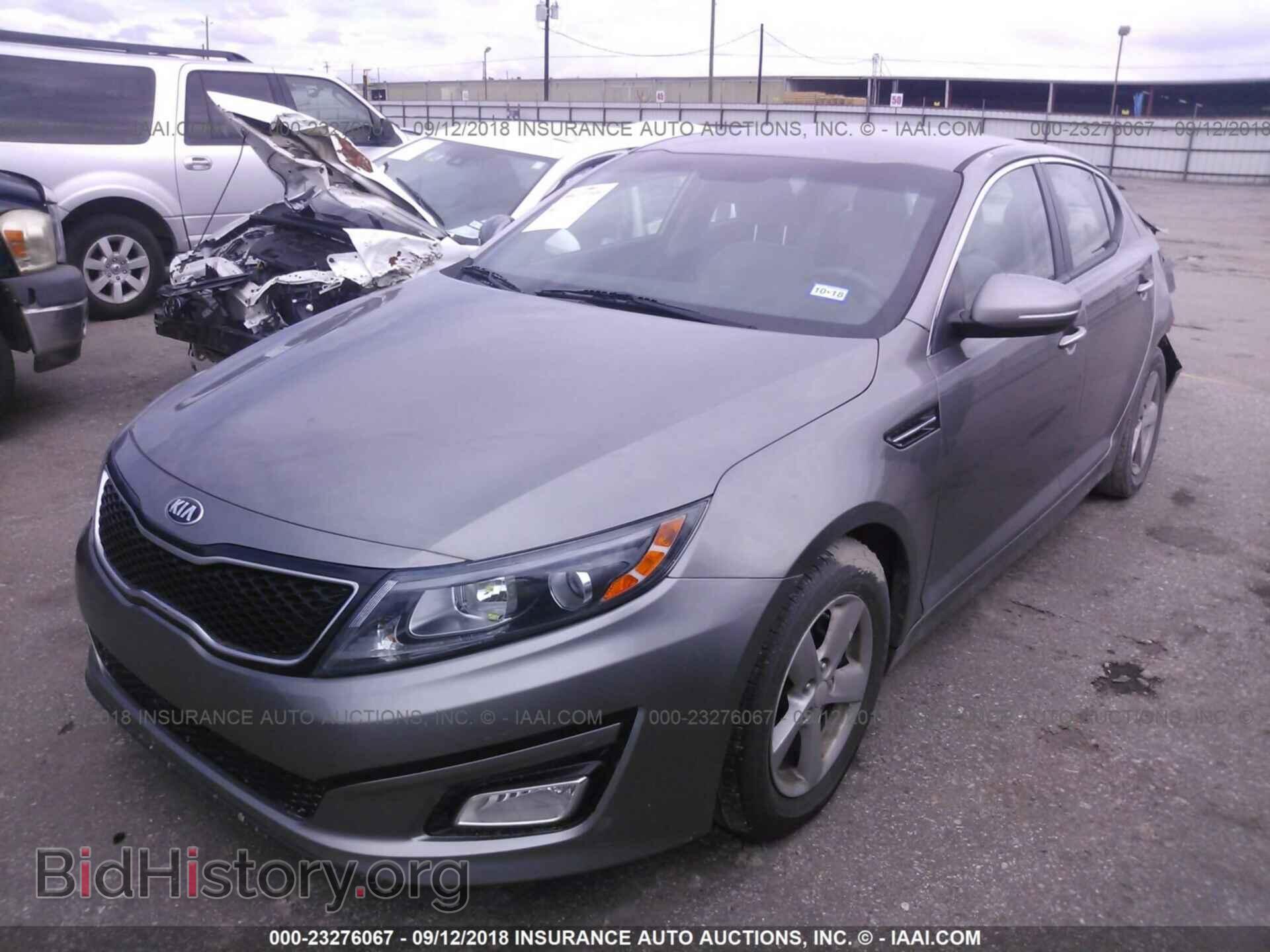 2015 KIA OPTIMA - VIN: 5XXGM4A77FG420013 - Фото 2