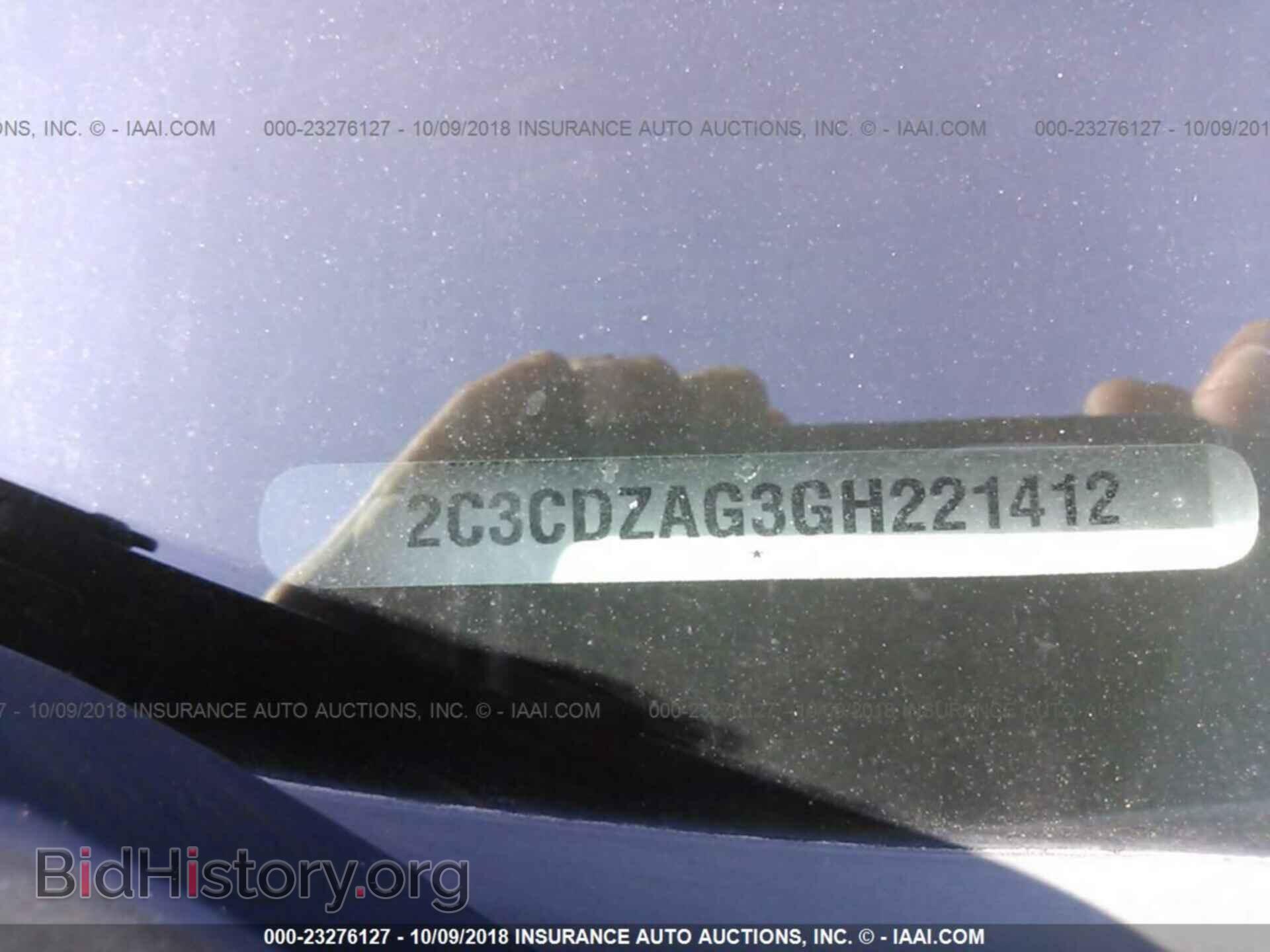 2016 Dodge Challenger - VIN: 2C3CDZAG3GH221412 - Фото 9