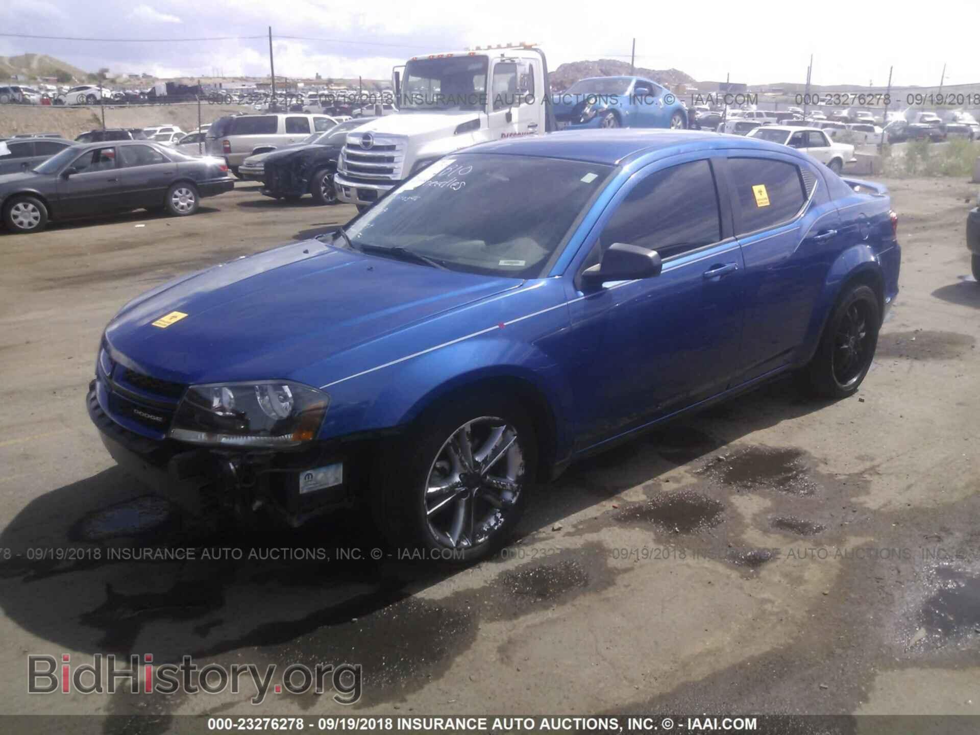 2014 Dodge Avenger - VIN: 1C3CDZAG2EN116476 - Фото 2