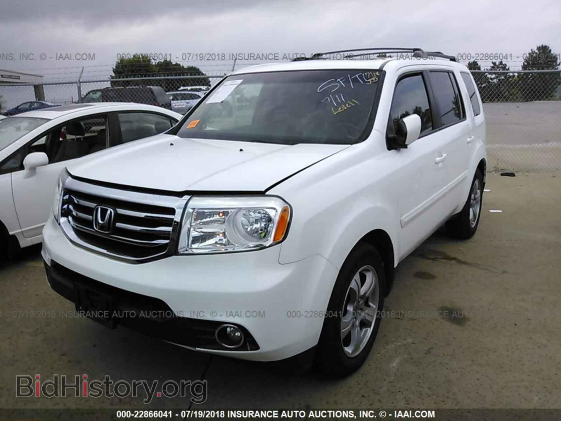 2012 HONDA PILOT - VIN: 5FNYF4H58CB012086 - Фото 2