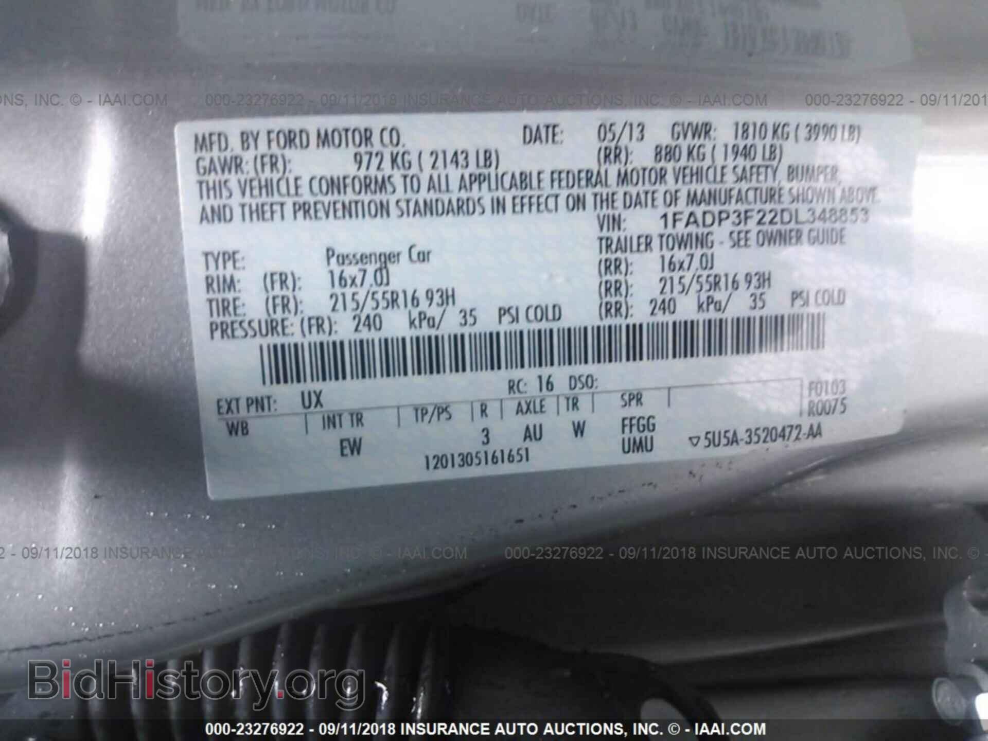 2013 Ford Focus - VIN: 1FADP3F22DL348853 - Photo 9