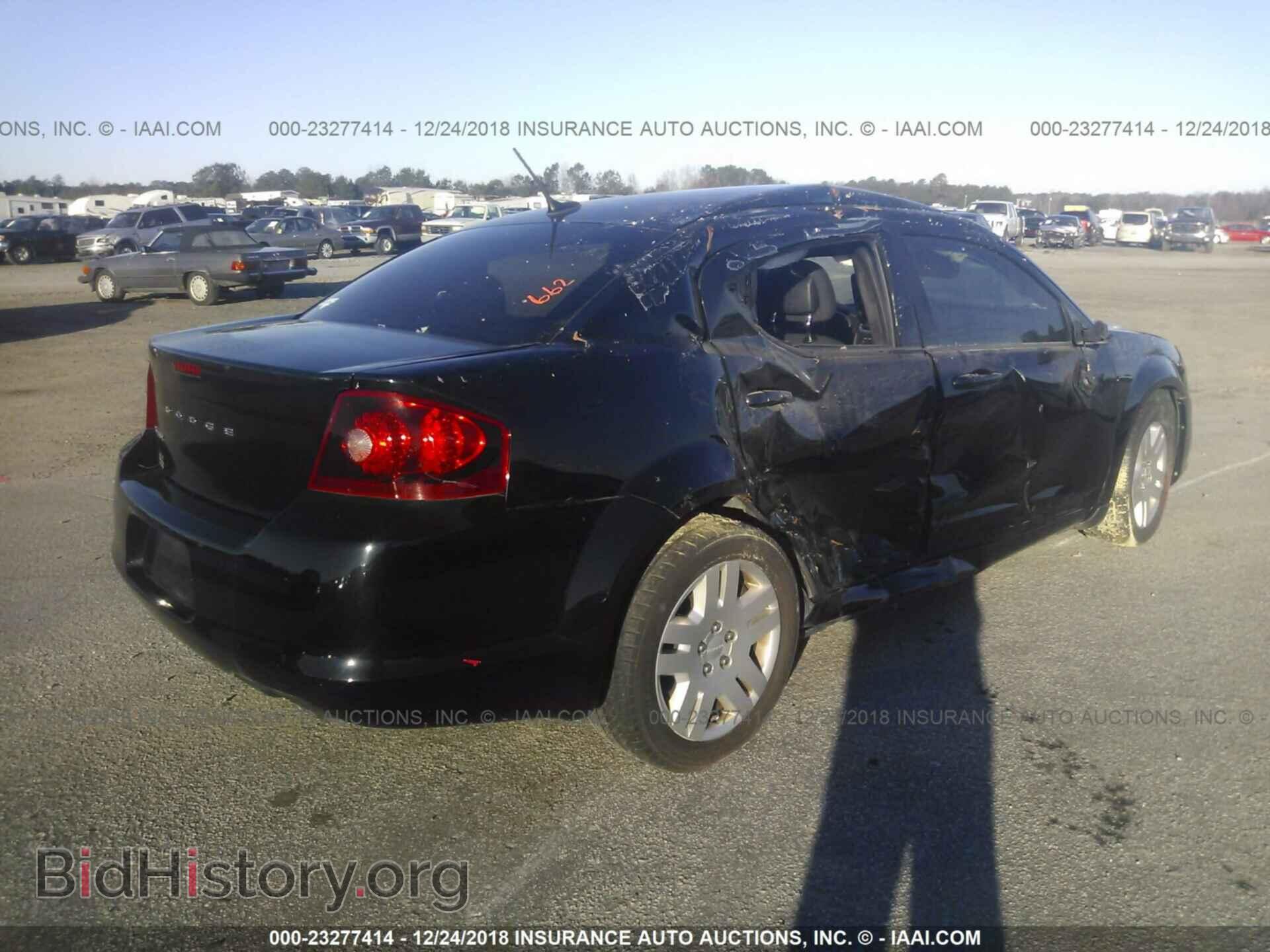 2012 Dodge Avenger - VIN: 1C3CDZAB2CN227644 - Фото 4