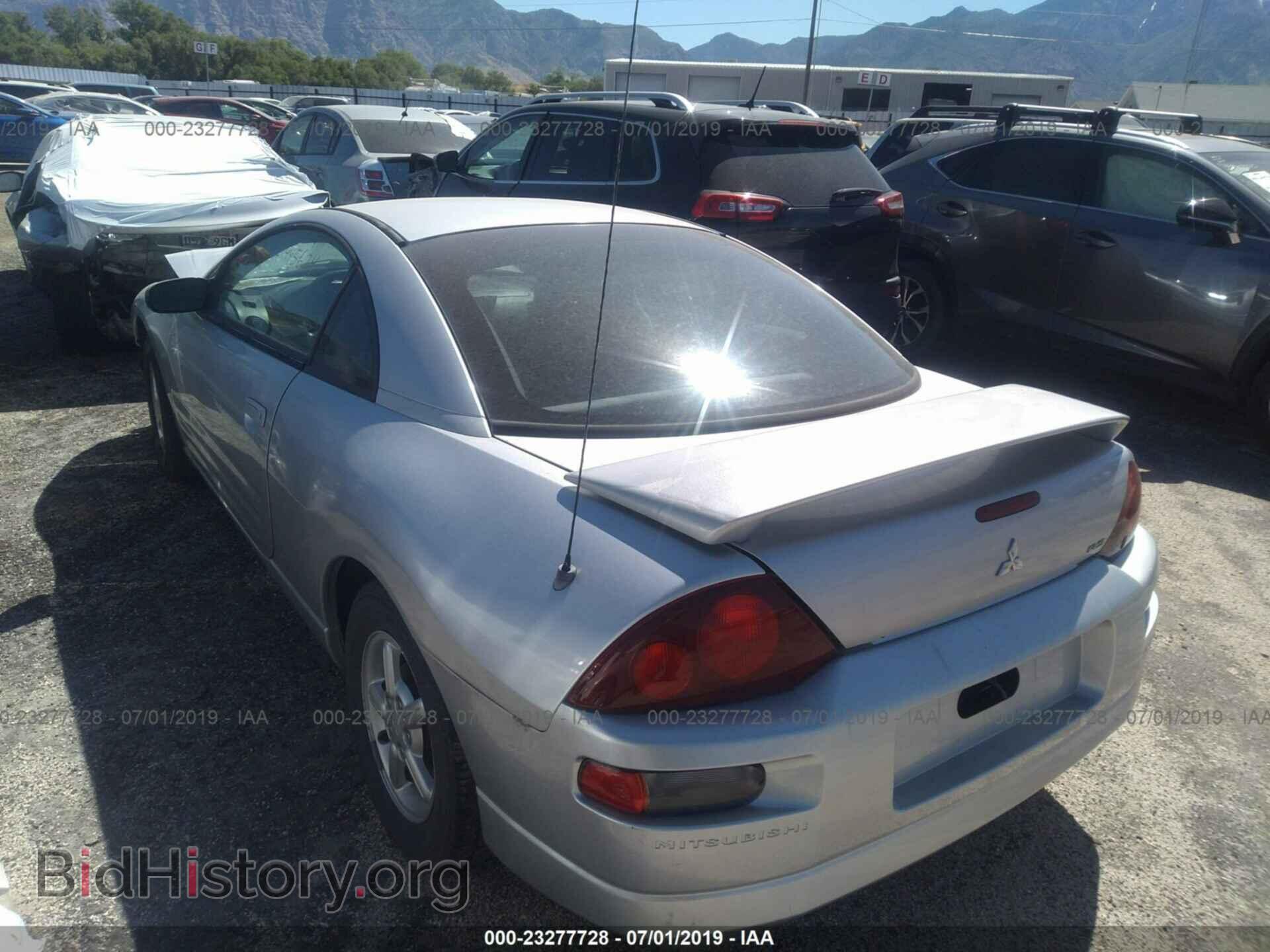 2002 MITSUBISHI ECLIPSE - VIN: 4A3AC34GX2E007304 - Фото 3