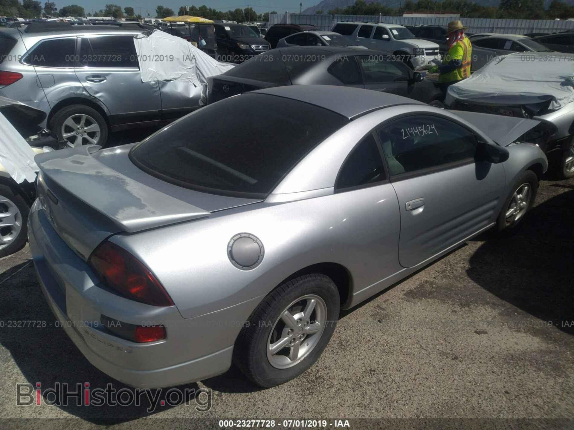 2002 MITSUBISHI ECLIPSE - VIN: 4A3AC34GX2E007304 - Фото 4
