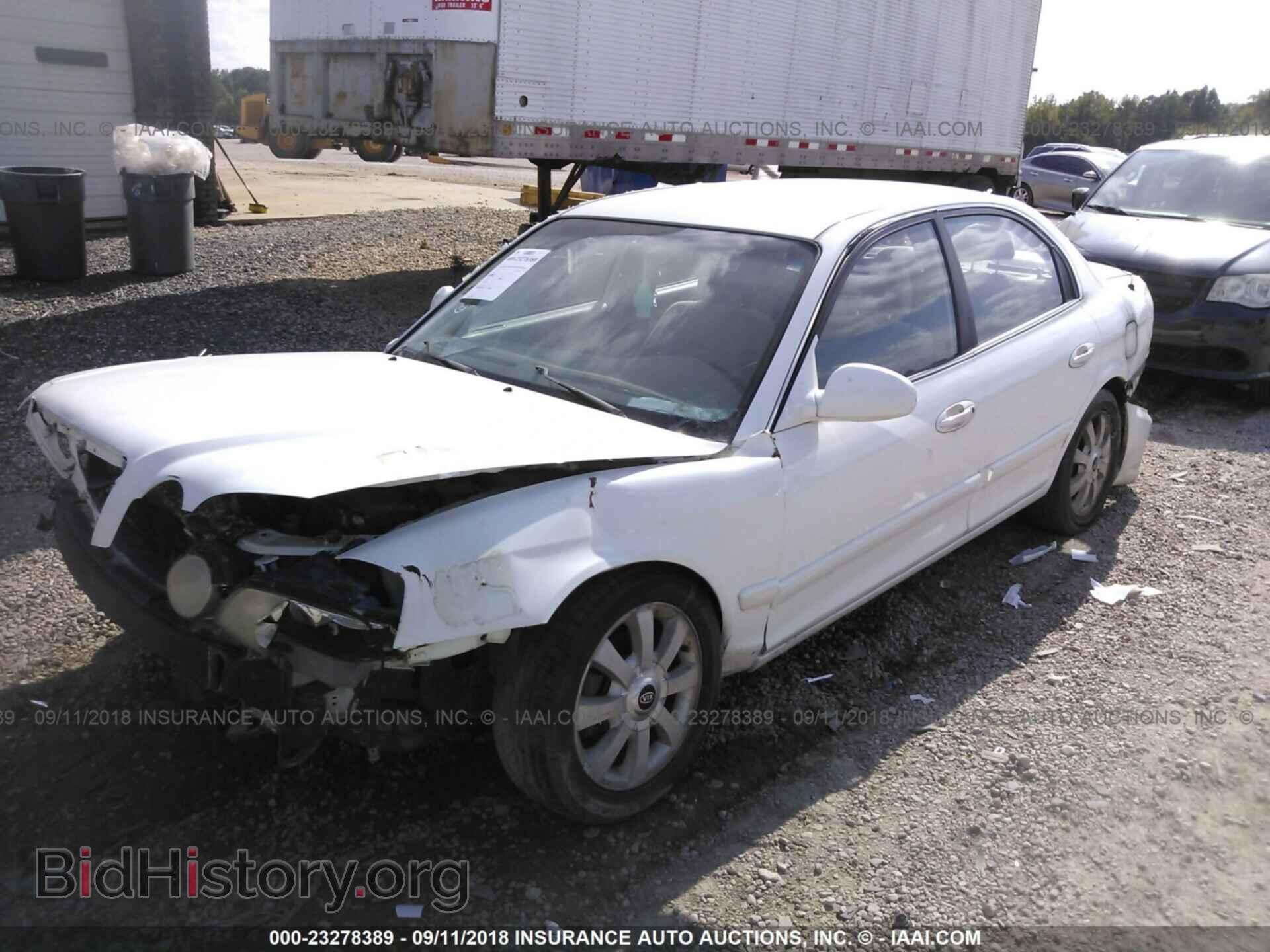 2005 KIA OPTIMA - VIN: KNAGD128955387408 - Фото 2