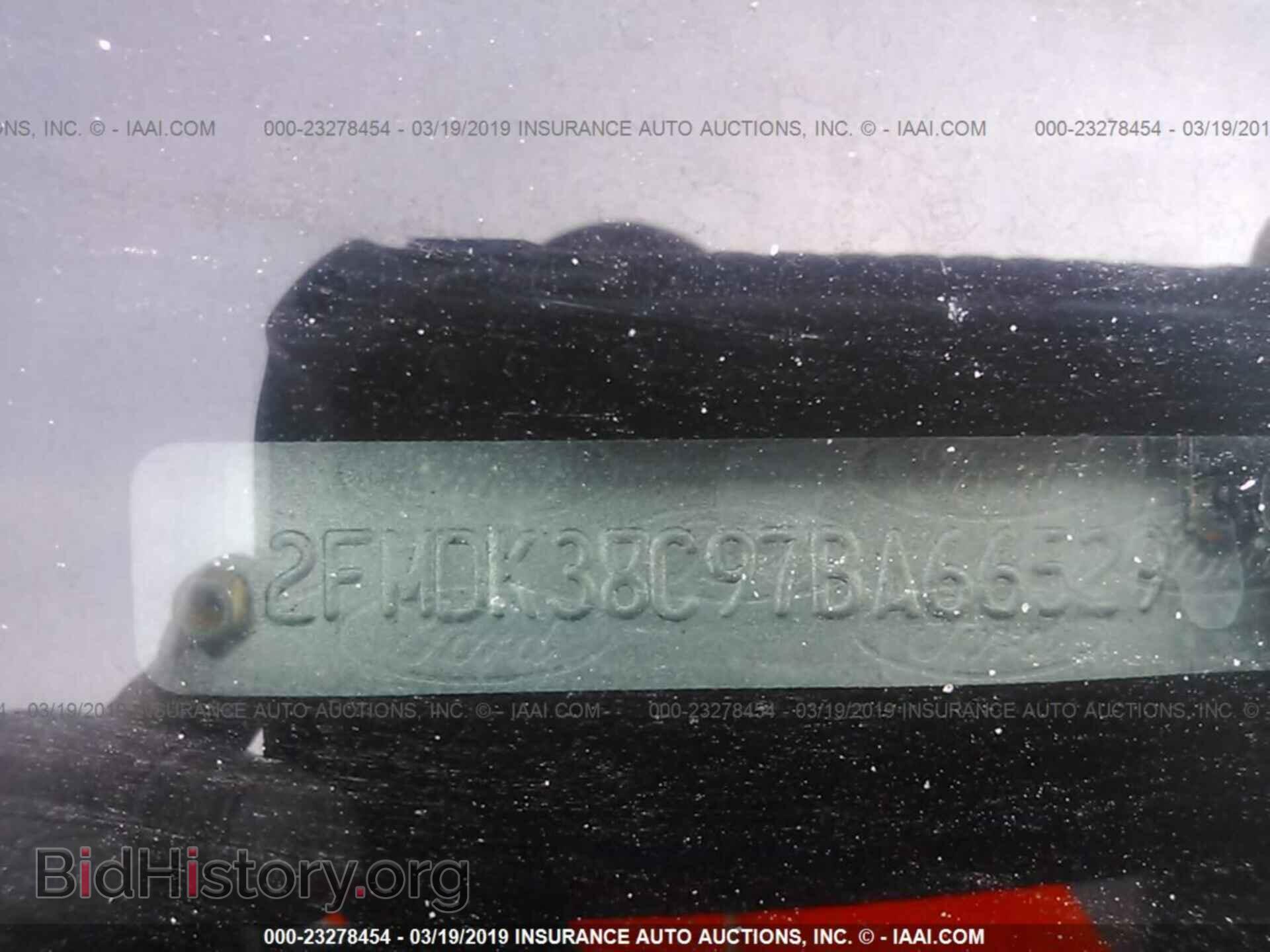 2007 FORD EDGE - VIN: 2FMDK38C97BA66529 - Фото 9