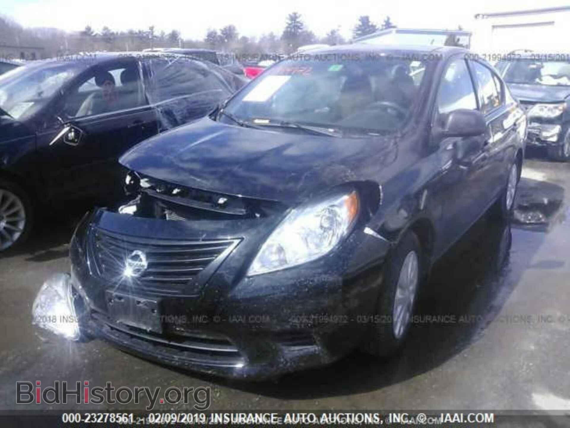 2014 NISSAN VERSA - VIN: 3N1CN7AP1EL837971 - Фото 2