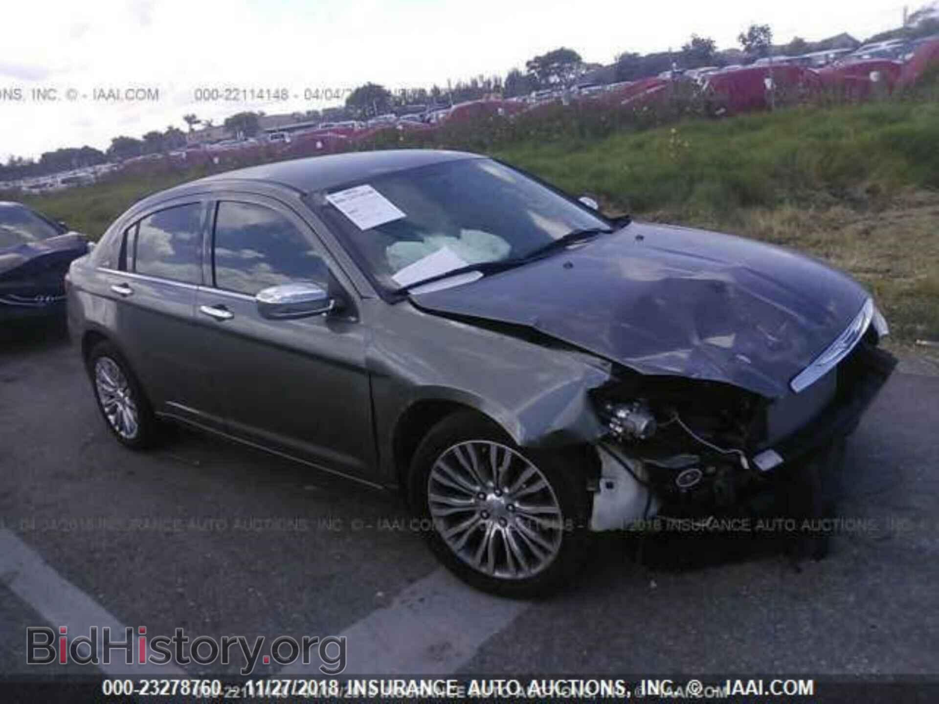 Photo 1C3CCBCG1CN225399 - CHRYSLER 200 2012