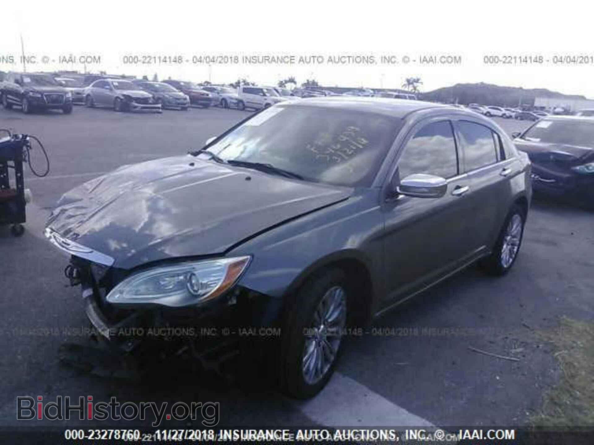 2012 CHRYSLER 200 - VIN: 1C3CCBCG1CN225399 - Photo 2