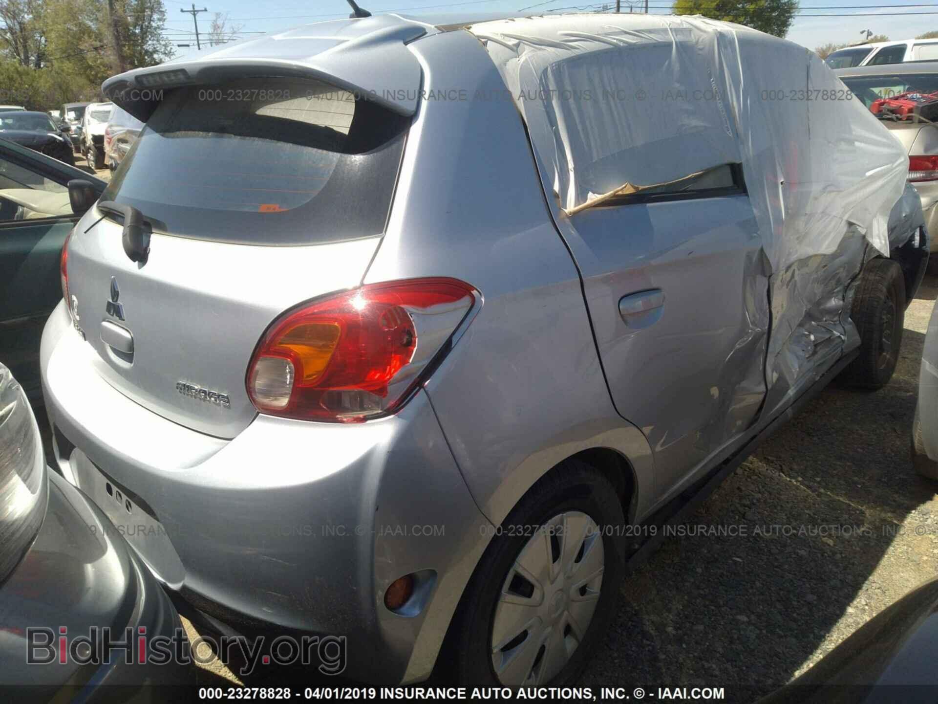 2015 MITSUBISHI MIRAGE - VIN: ML32A3HJ2FH003385 - Фото 4