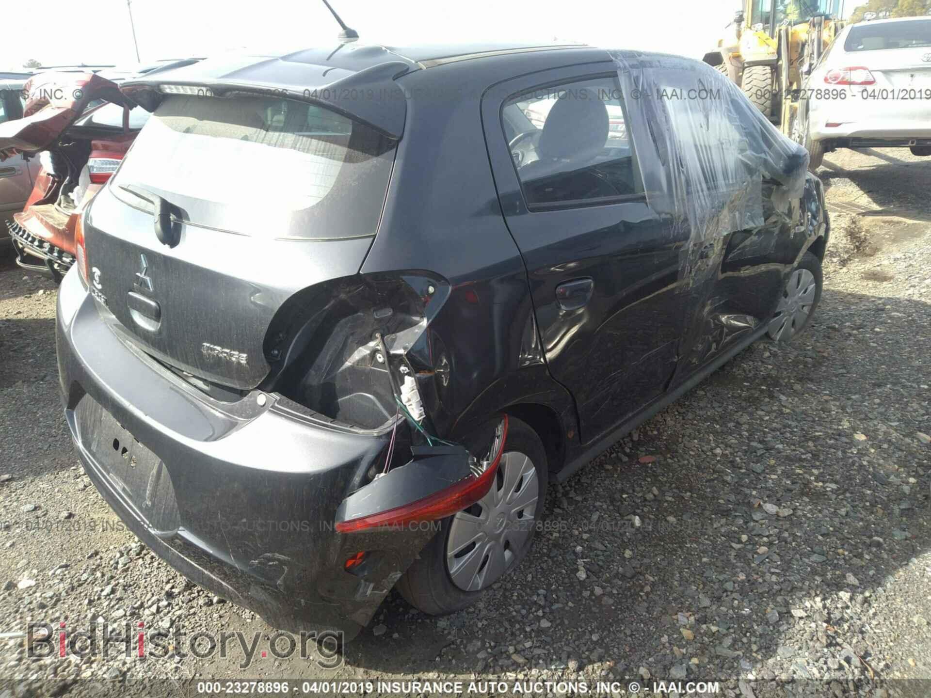 2015 MITSUBISHI MIRAGE - VIN: ML32A3HJ2FH003371 - Фото 4