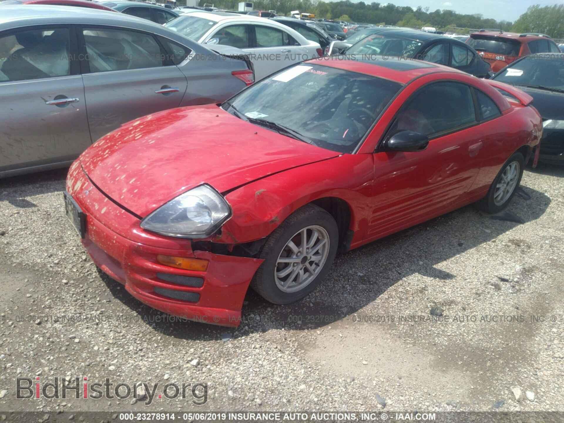 2001 MITSUBISHI ECLIPSE - VIN: 4A3AC44G21E069140 - Photo 2