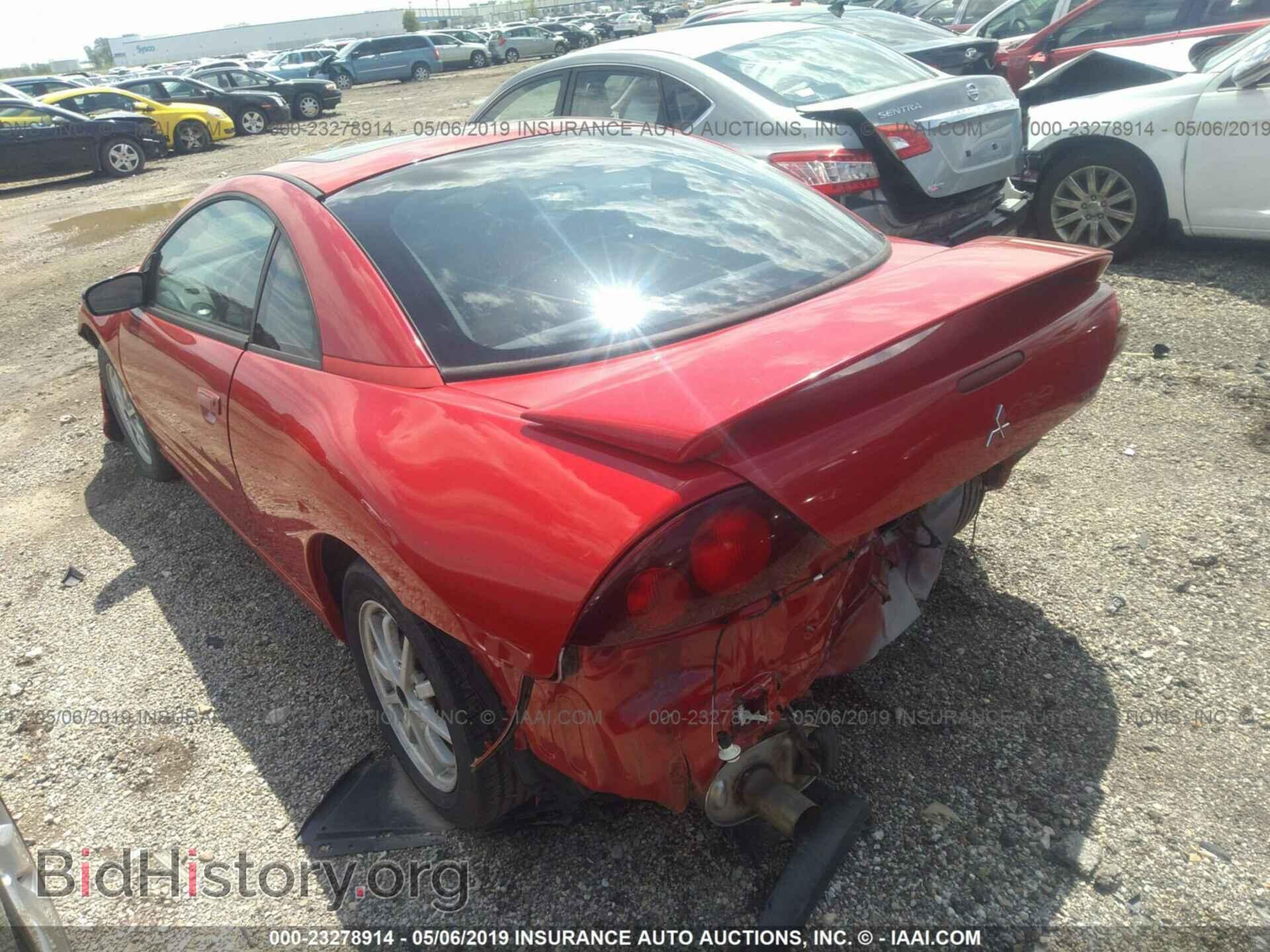 2001 MITSUBISHI ECLIPSE - VIN: 4A3AC44G21E069140 - Photo 3
