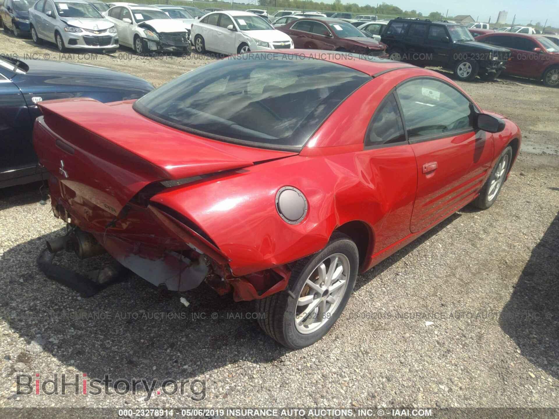 2001 MITSUBISHI ECLIPSE - VIN: 4A3AC44G21E069140 - Photo 4