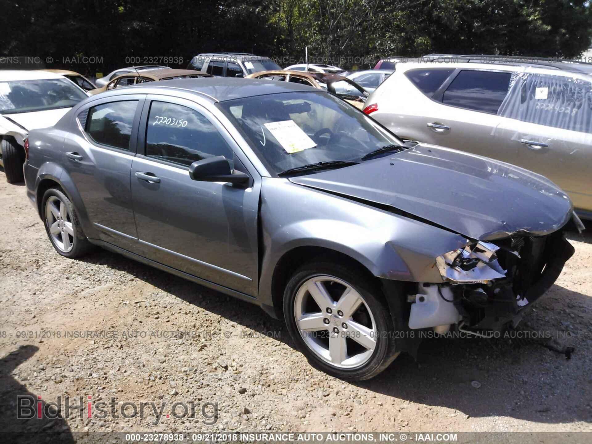Photo 1C3CDZAB7DN643187 - DODGE AVENGER 2013