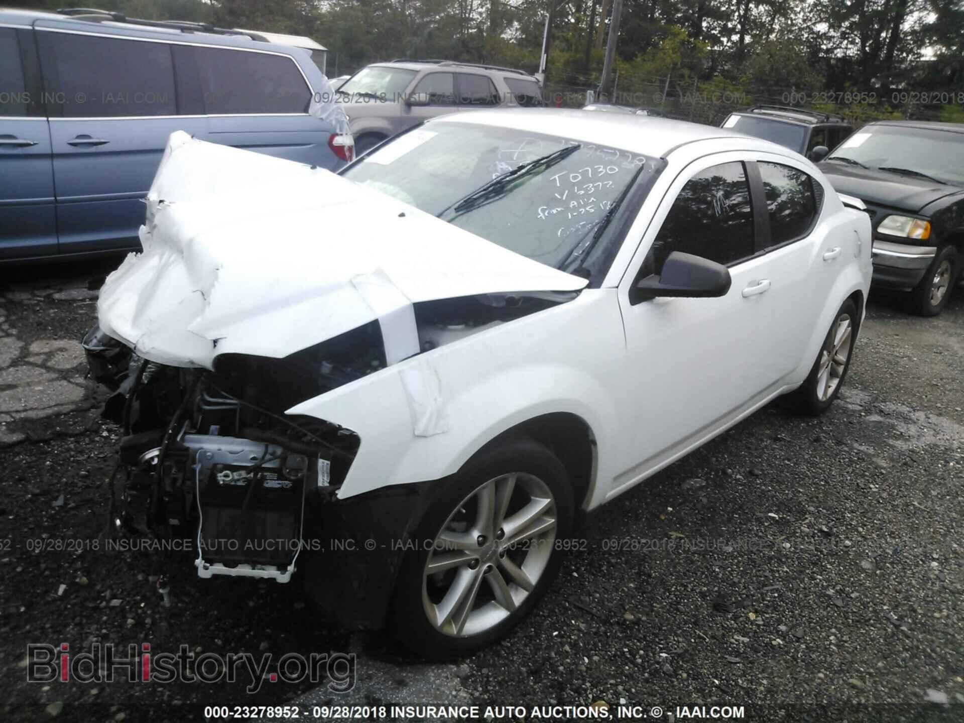 2013 DODGE AVENGER - VIN: 1C3CDZAG1DN576372 - Фото 2