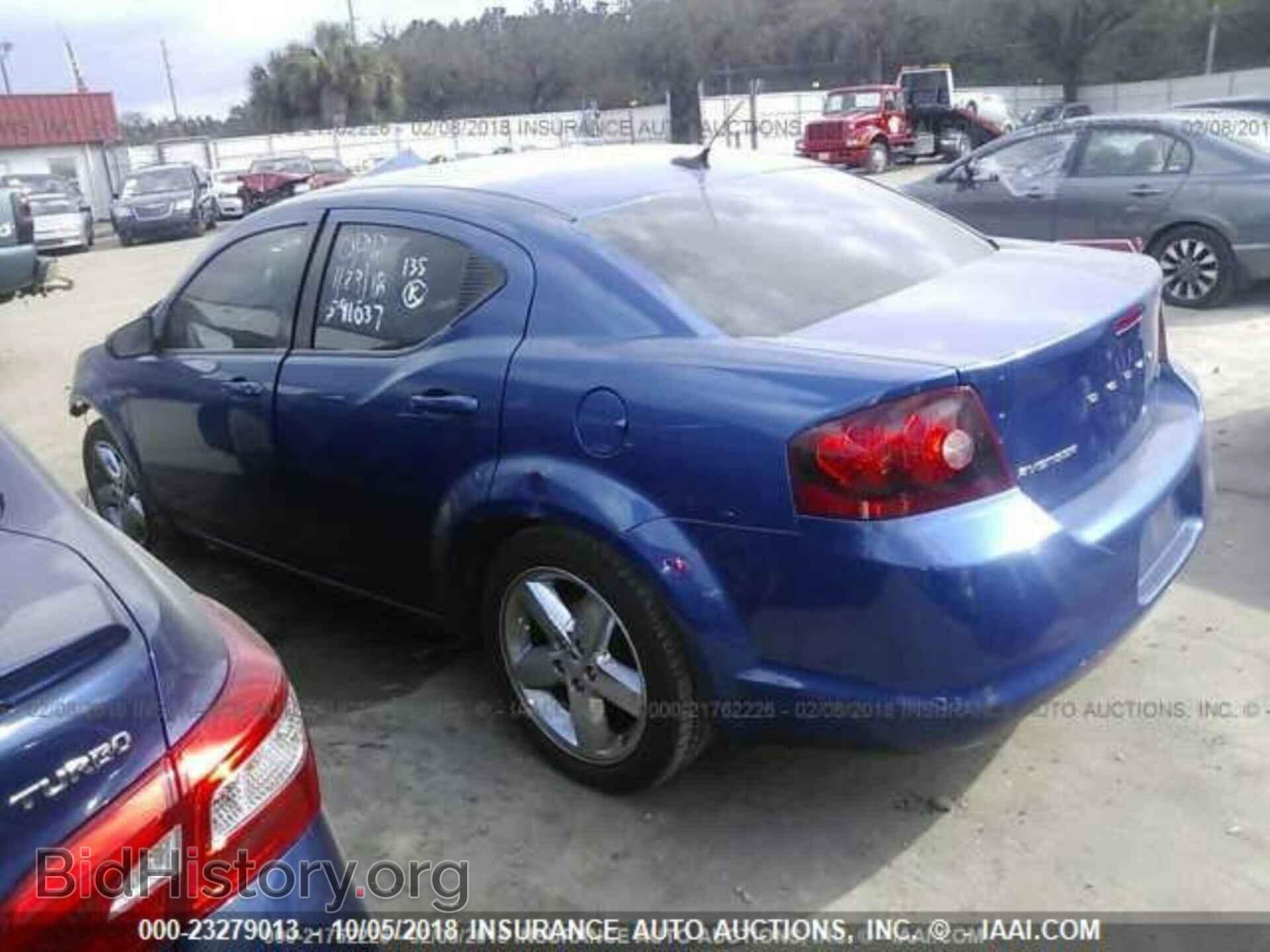 2013 DODGE AVENGER - VIN: 1C3CDZAB5DN572085 - Фото 3