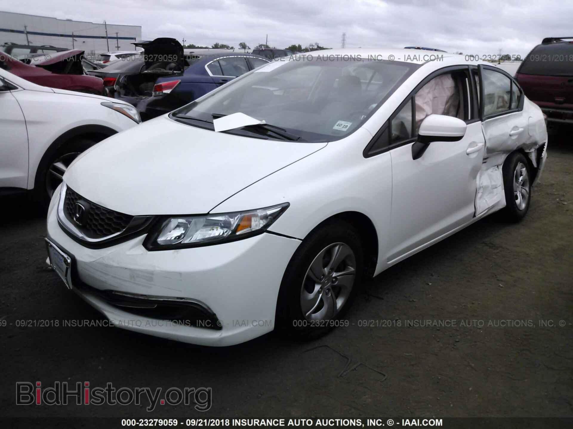 2014 Honda Civic - VIN: 2HGFB2F53EH551899 - Фото 2