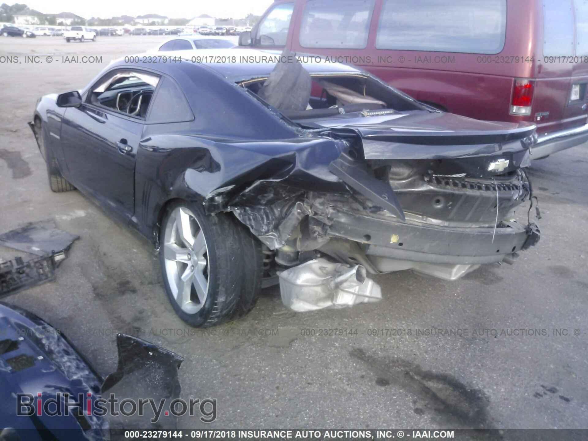 2012 CHEVROLET CAMARO - VIN: 2G1FB1E38C9174480 - Фото 3