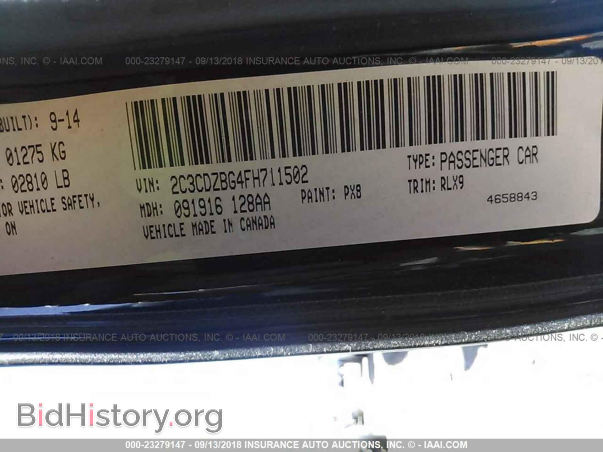 2015 Dodge Challenger - VIN: 2C3CDZBG4FH711502 - Photo 9