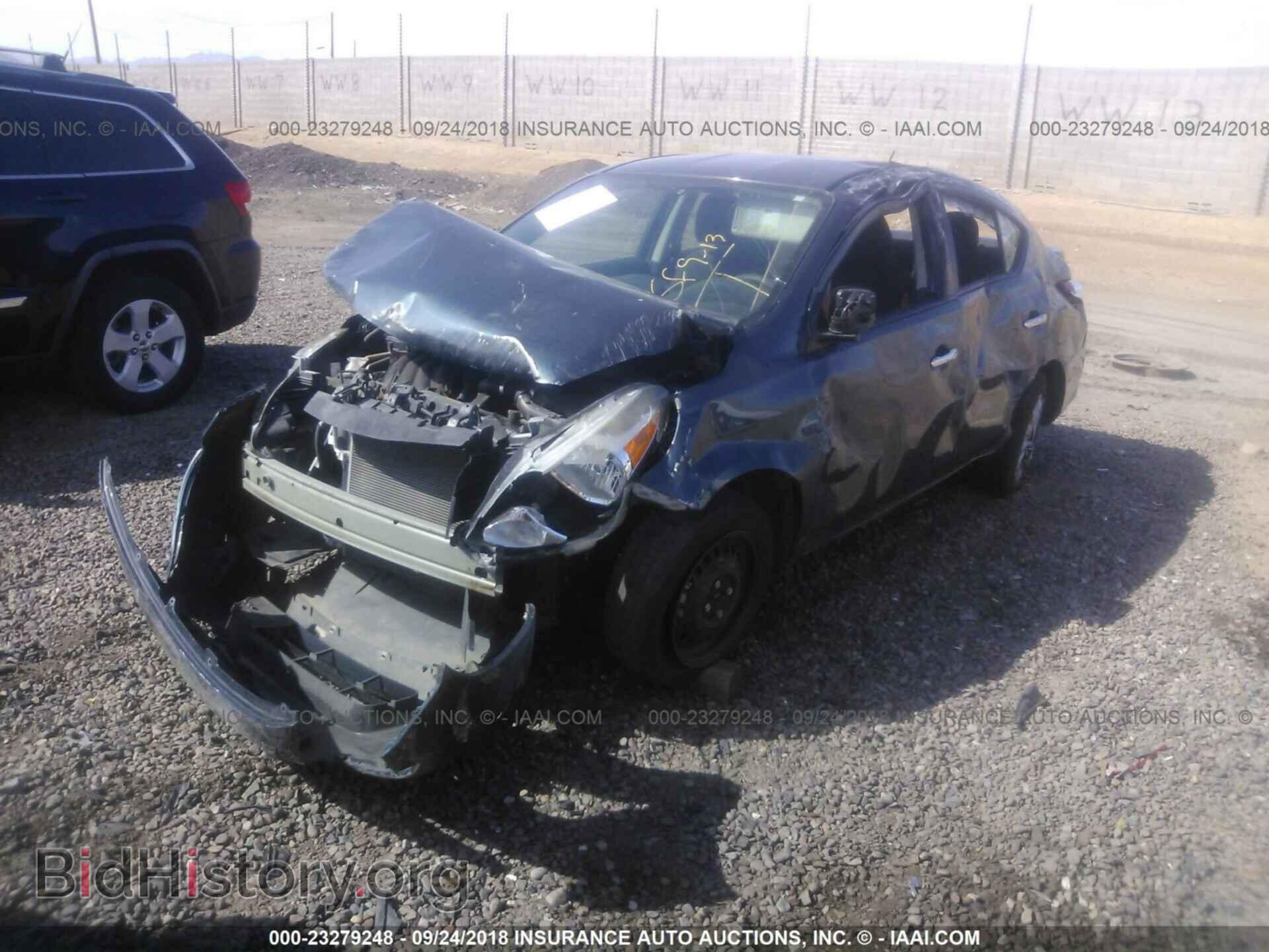 2016 Nissan Versa - VIN: 3N1CN7AP1GL814760 - Фото 2