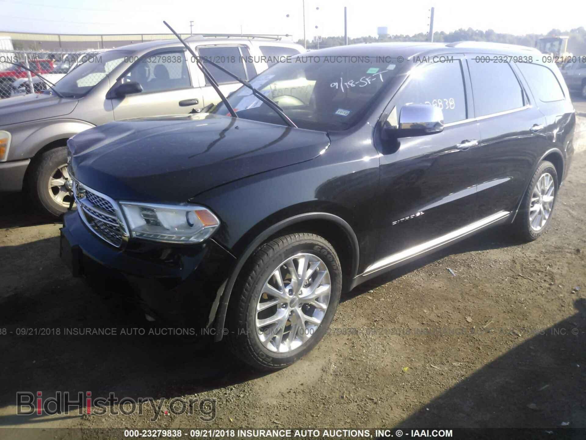 2014 Dodge Durango - VIN: 1C4RDHEG5EC317889 - Фото 2