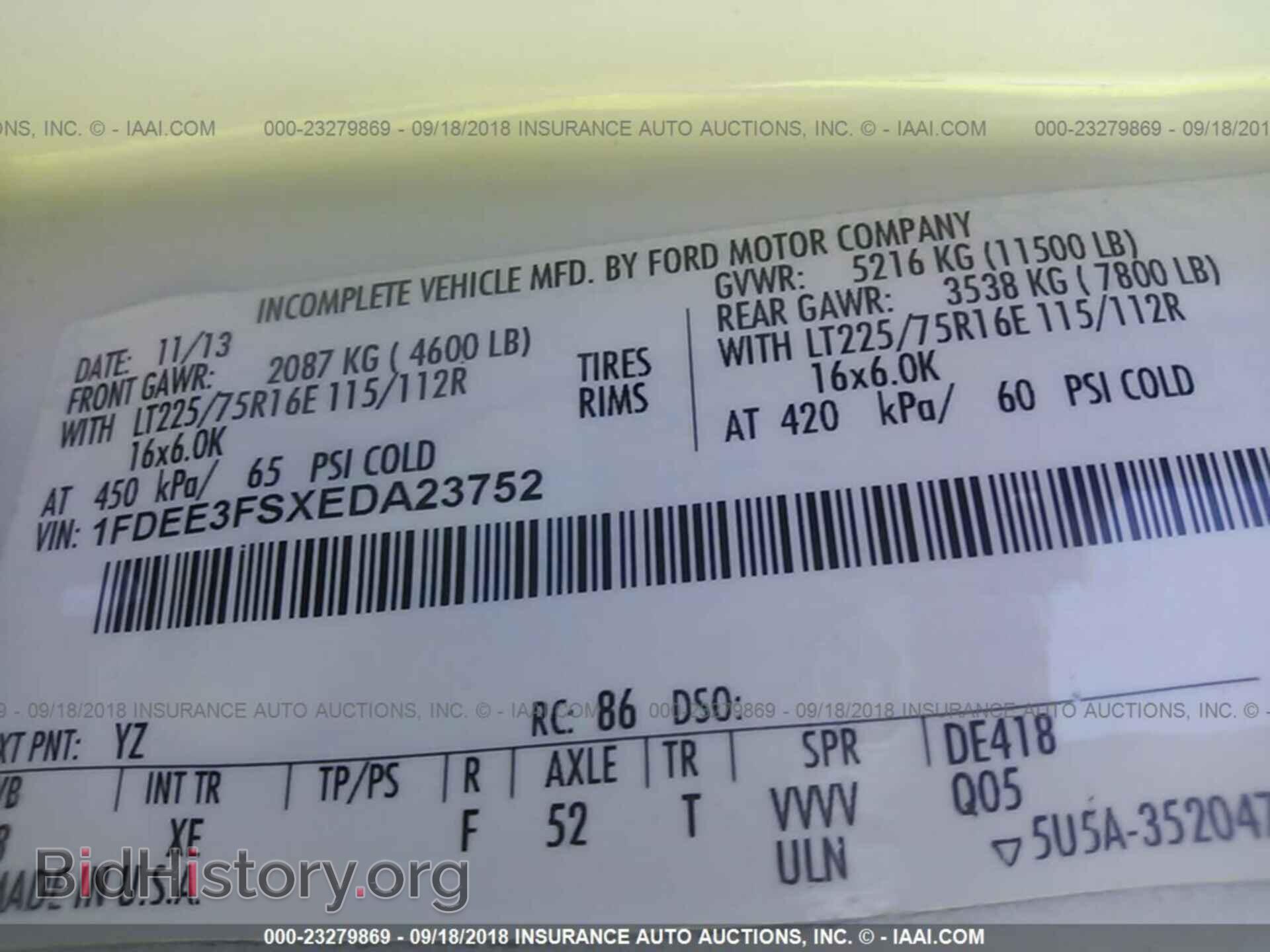 2014 Ford Econoline - VIN: 1FDEE3FSXEDA23752 - Photo 10