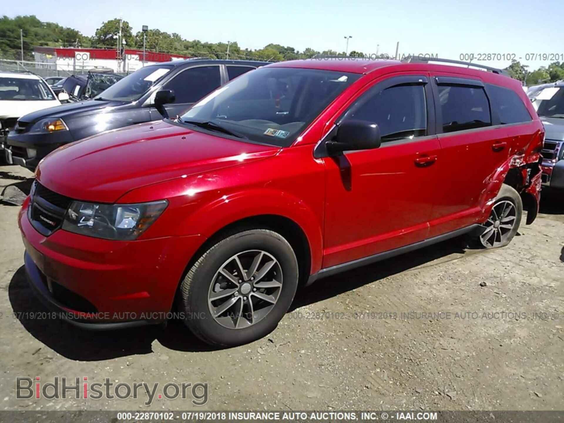 2017 DODGE JOURNEY - VIN: 3C4PDCAB5HT673515 - Фото 2