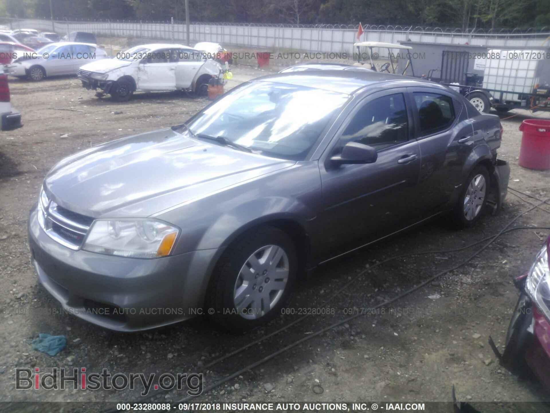 2013 Dodge Avenger - VIN: 1C3CDZAB8DN599572 - Фото 2
