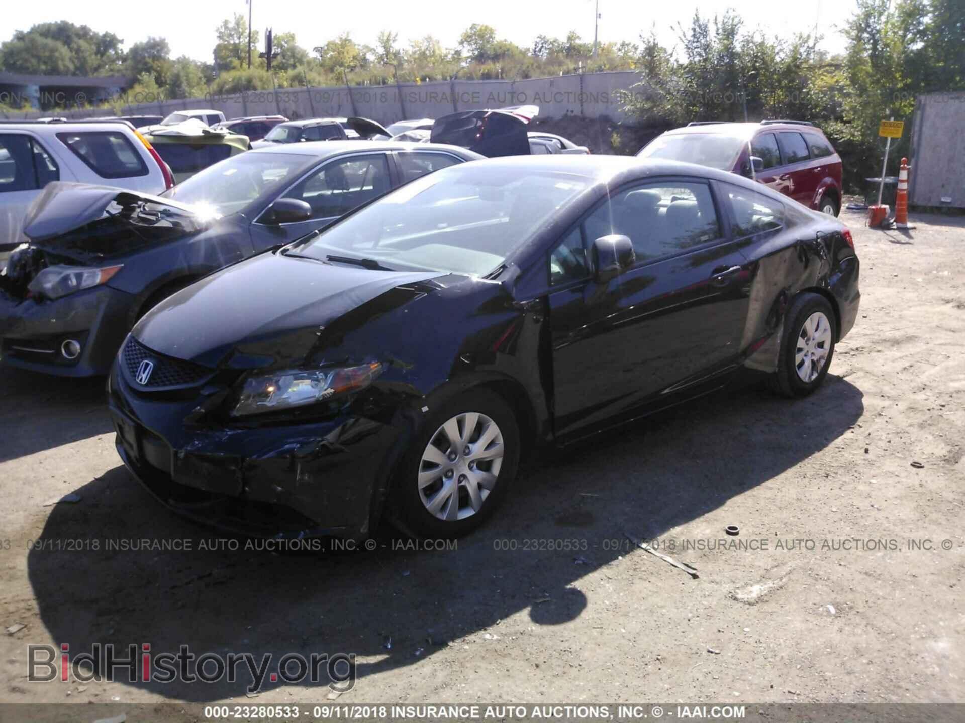 2012 Honda Civic - VIN: 2HGFG3B50CH542717 - Фото 2
