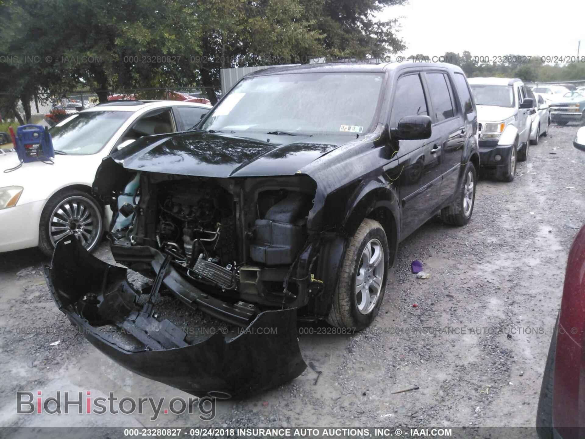 2014 HONDA PILOT - VIN: 5FNYF4H71EB021796 - Фото 2